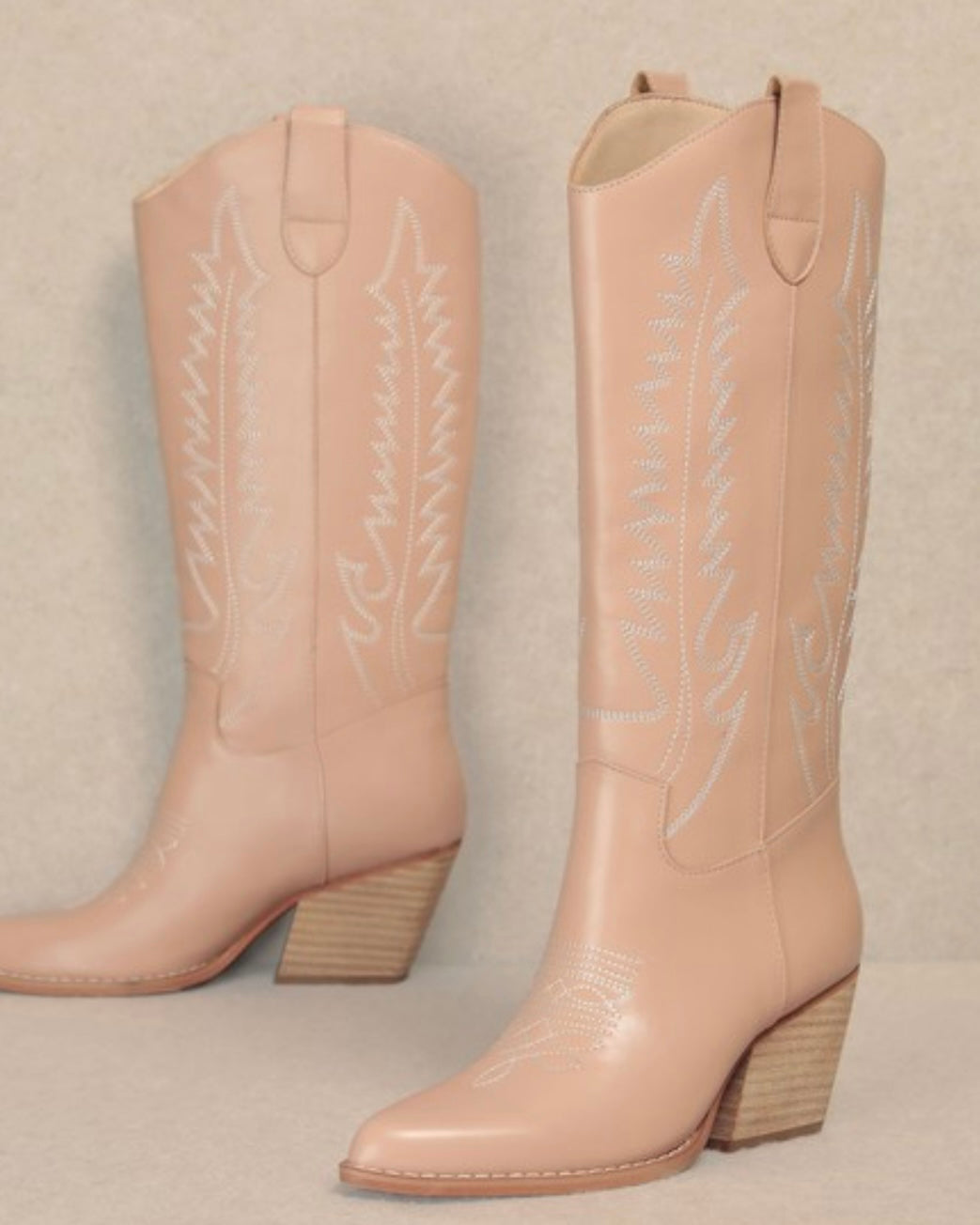 Izabella Boot in Nude