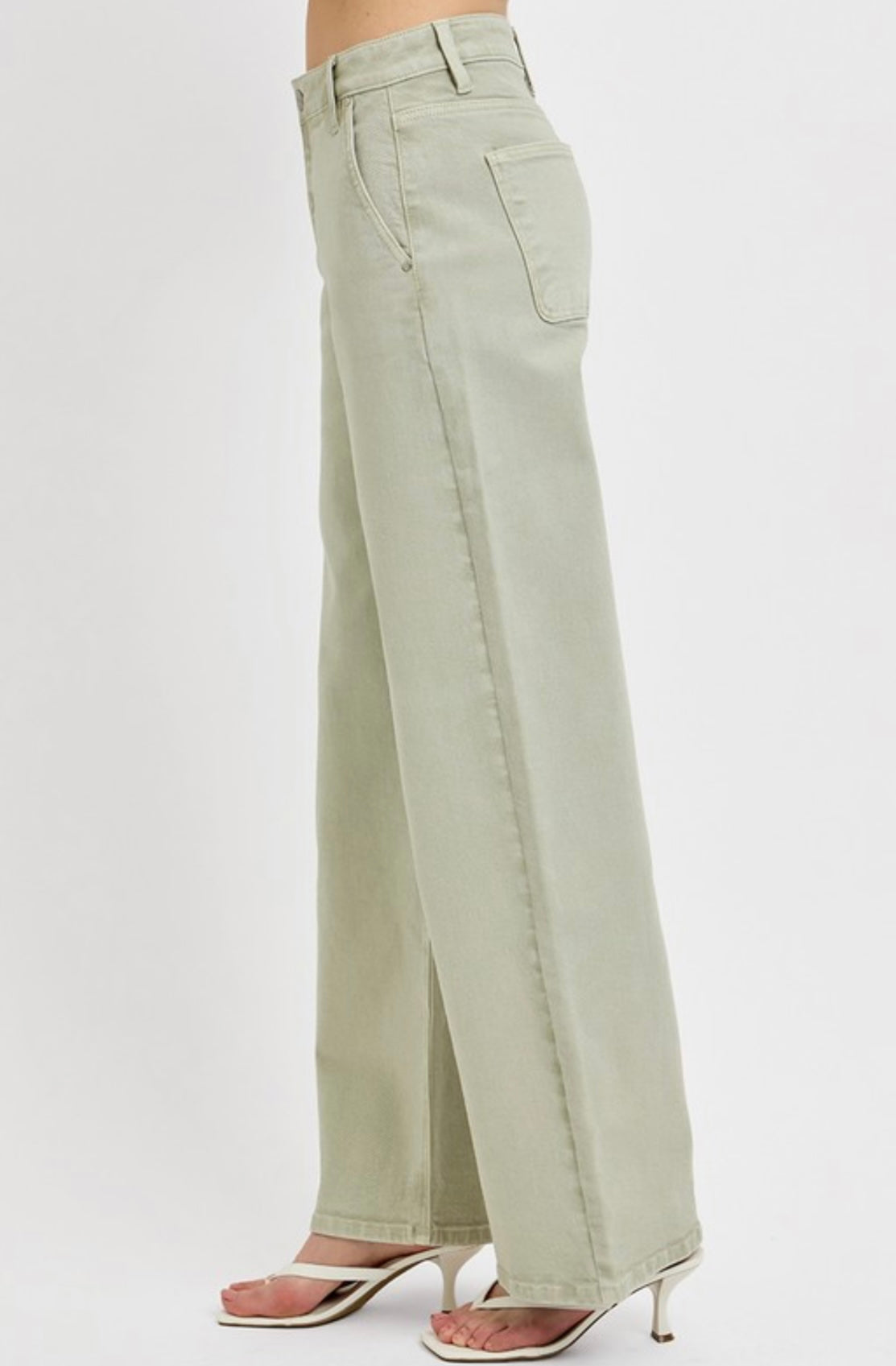 Pistachio Please Jeans by Risen