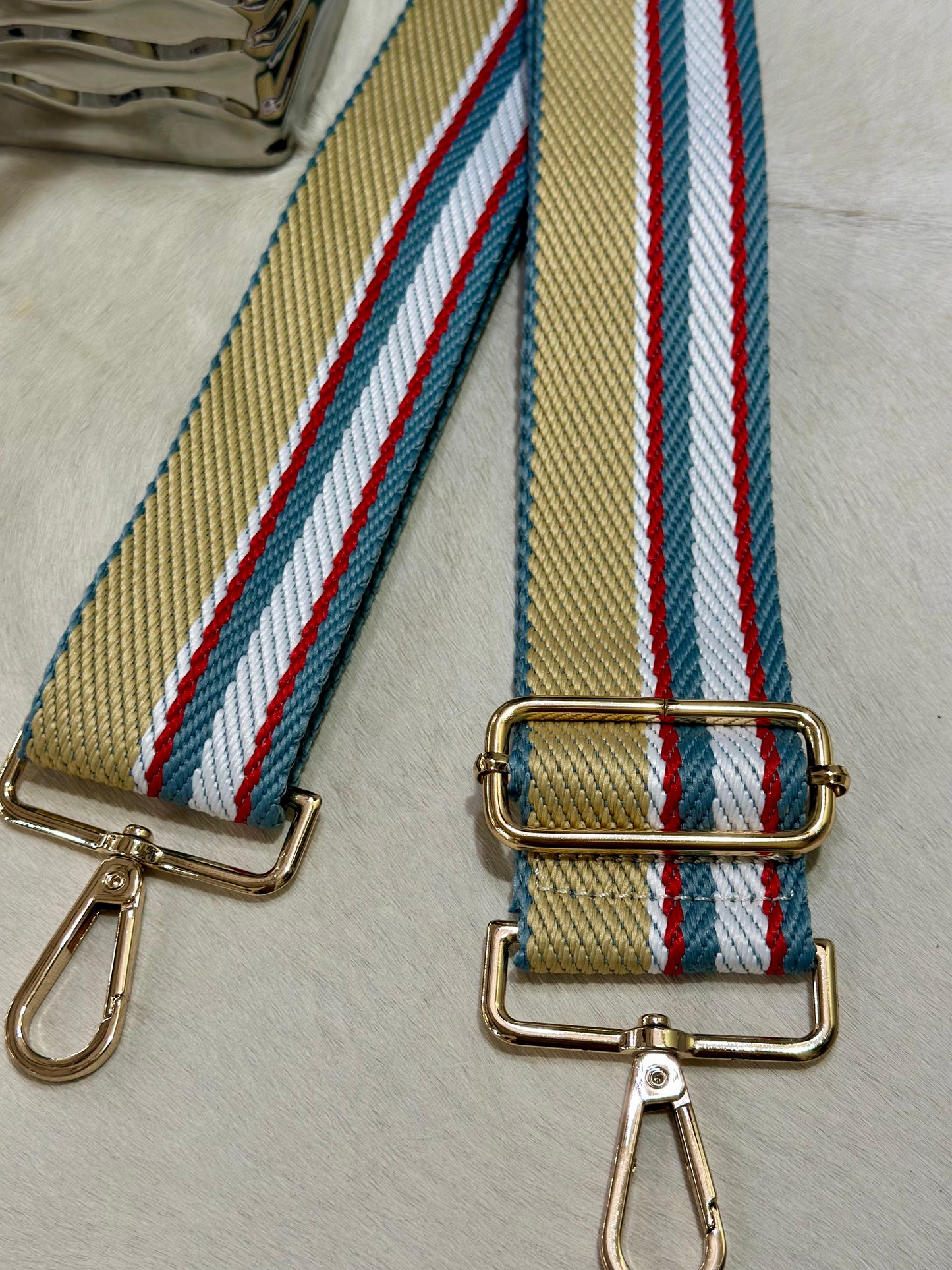 Keep it Casual Stripe Purse Strap