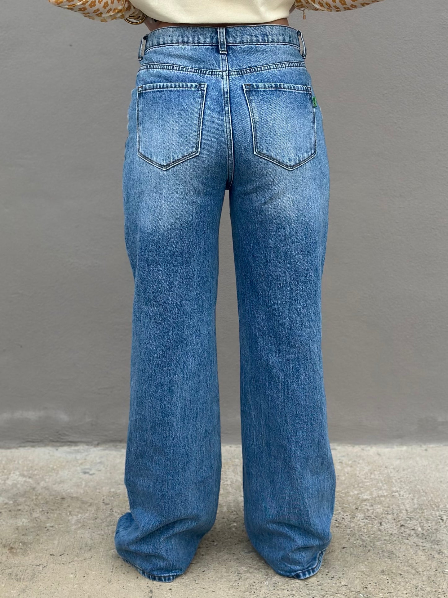 Vibrant Millie Distressed Jean