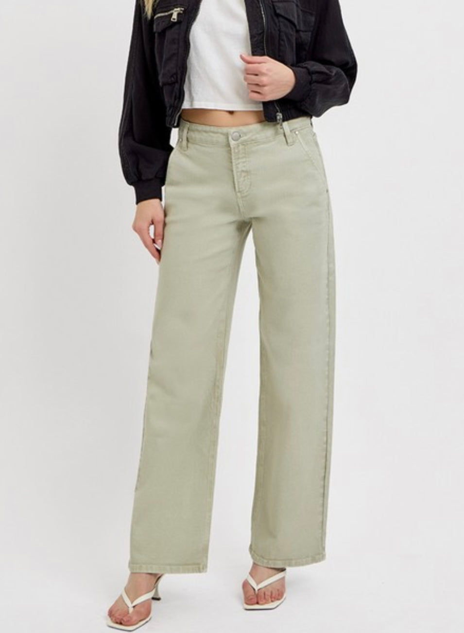 Pistachio Please Jeans by Risen