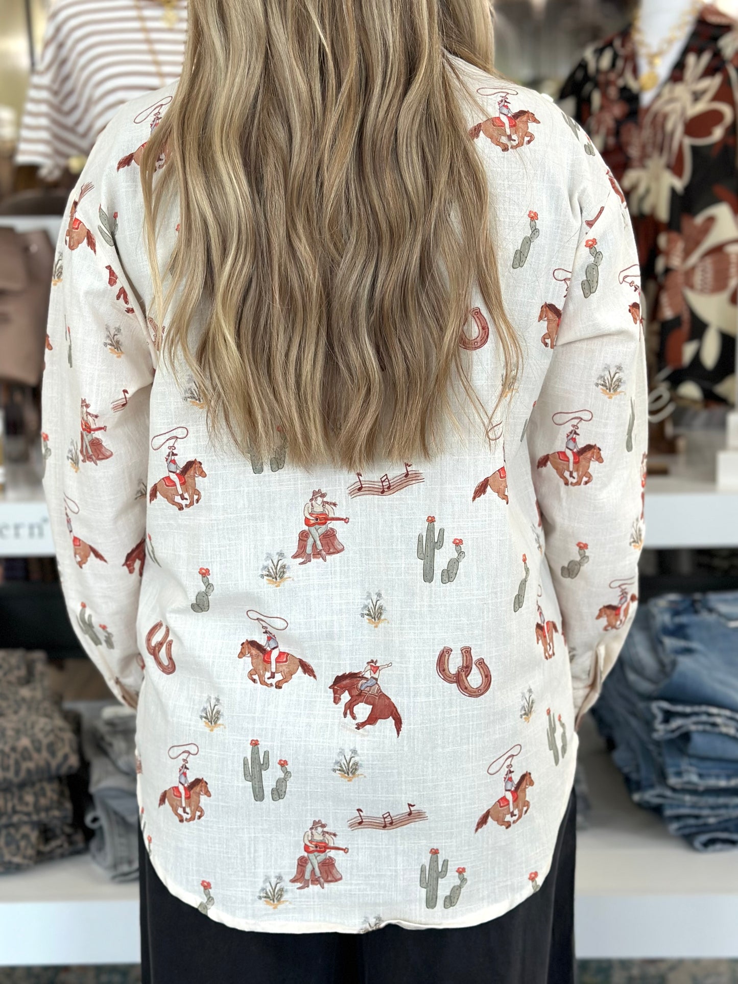 Rope and Ride Western Top