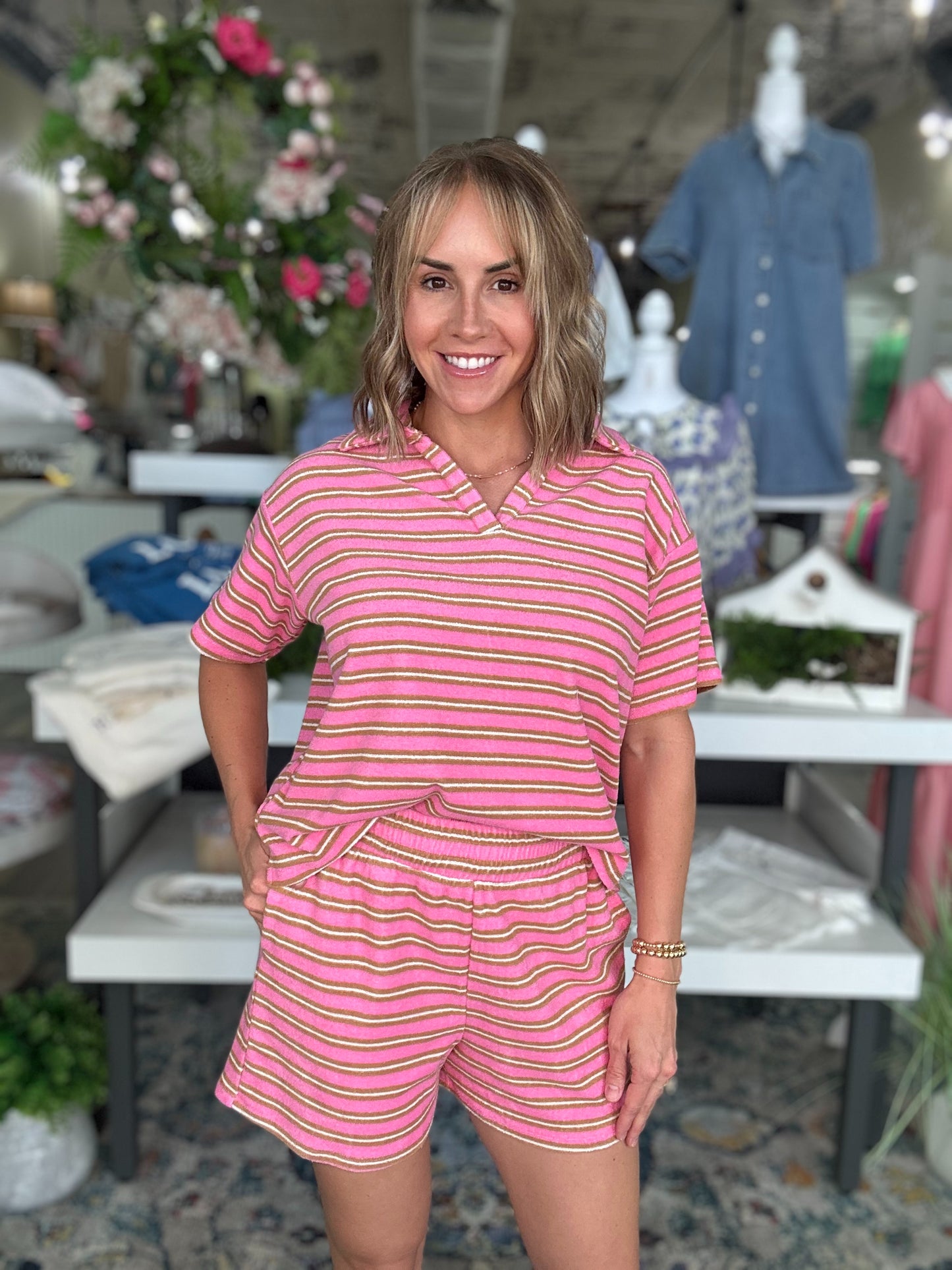 NEW! Summer Vibes Shorts Set