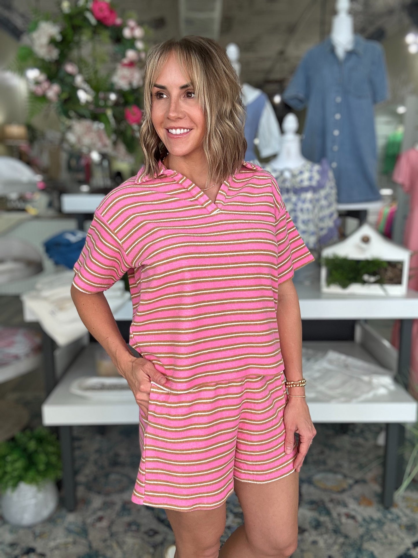 NEW! Summer Vibes Shorts Set