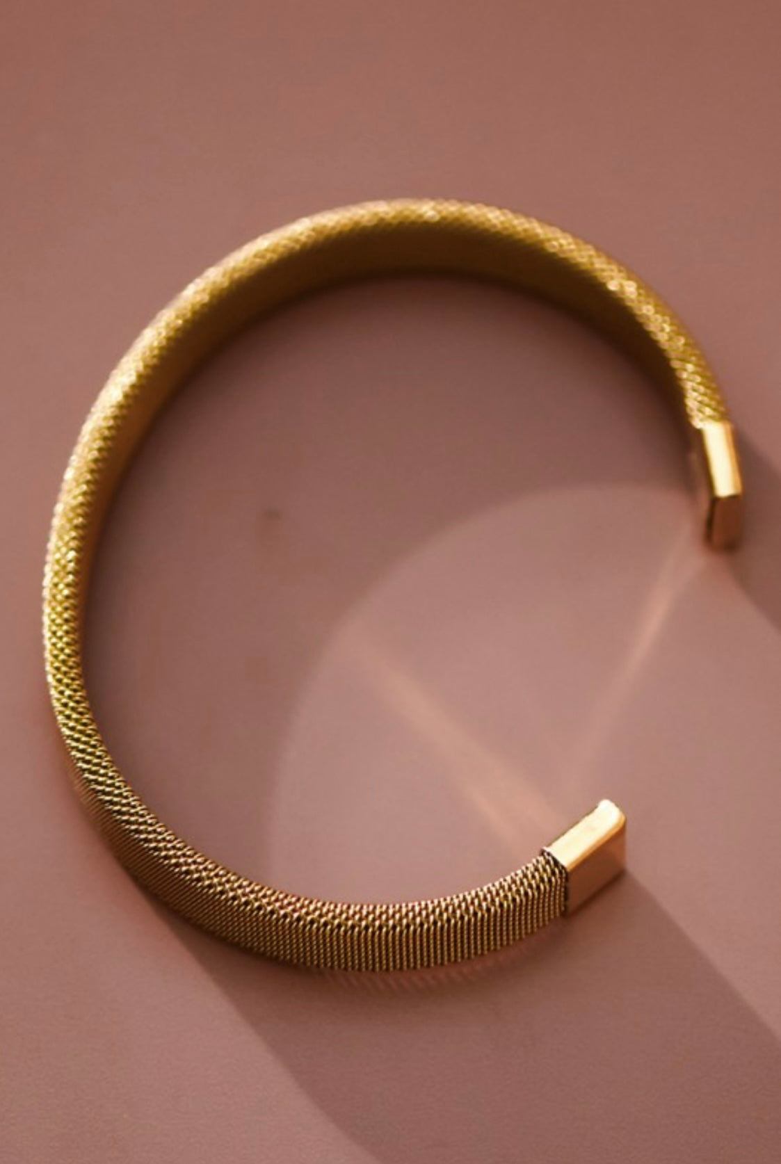 Gold Cuff Bangle