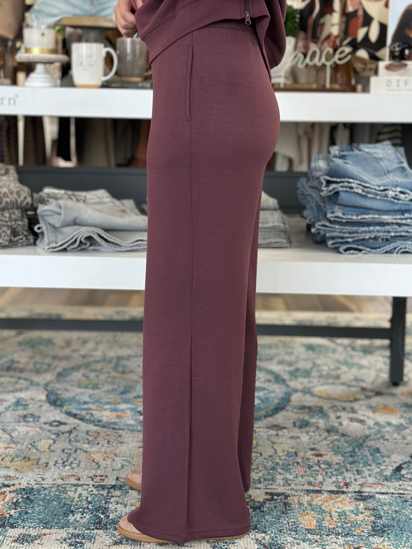 NEW! Merlot Truffle Pant Set