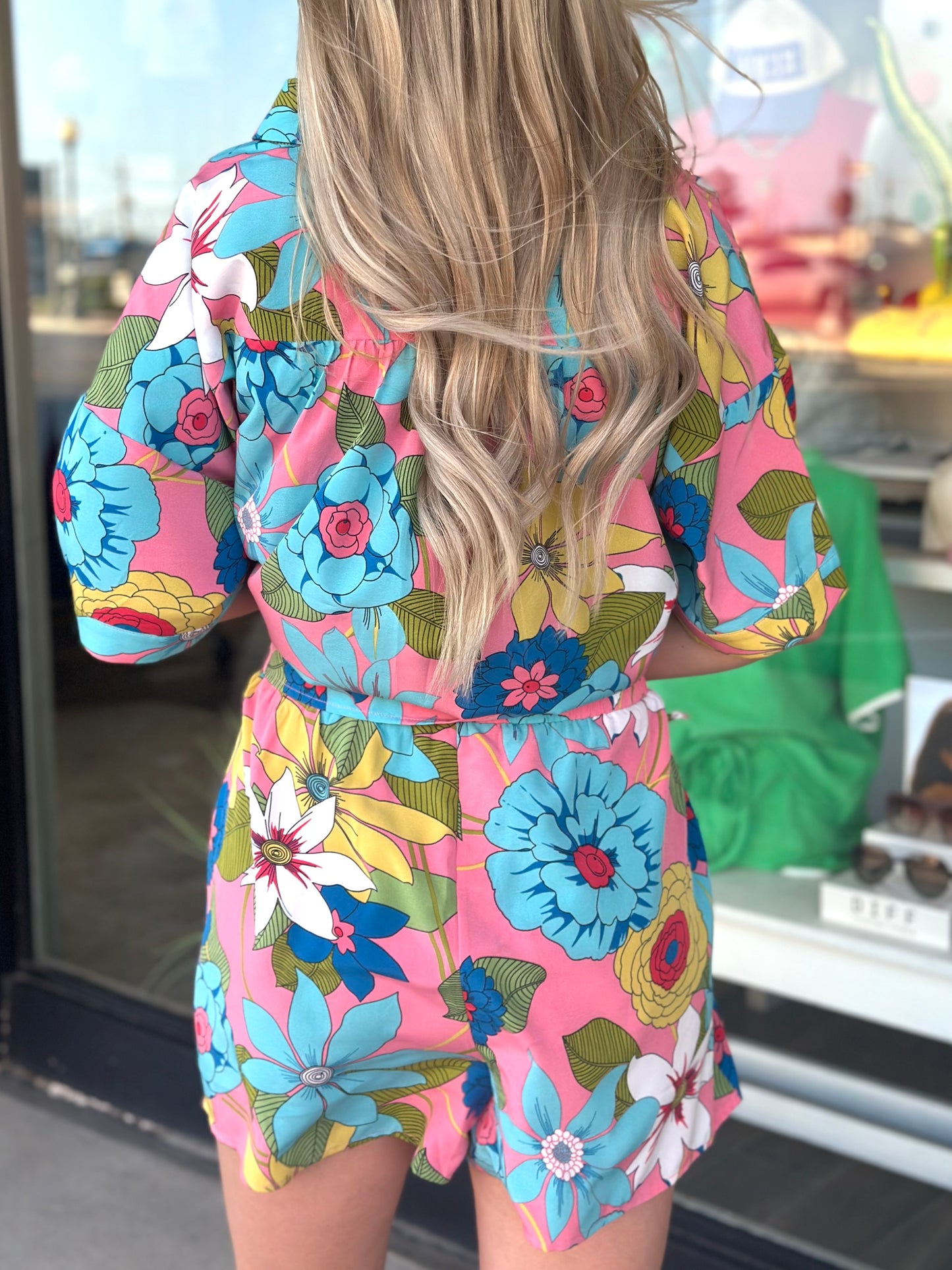 NEW! Summer Vacay Floral Top and Short Set