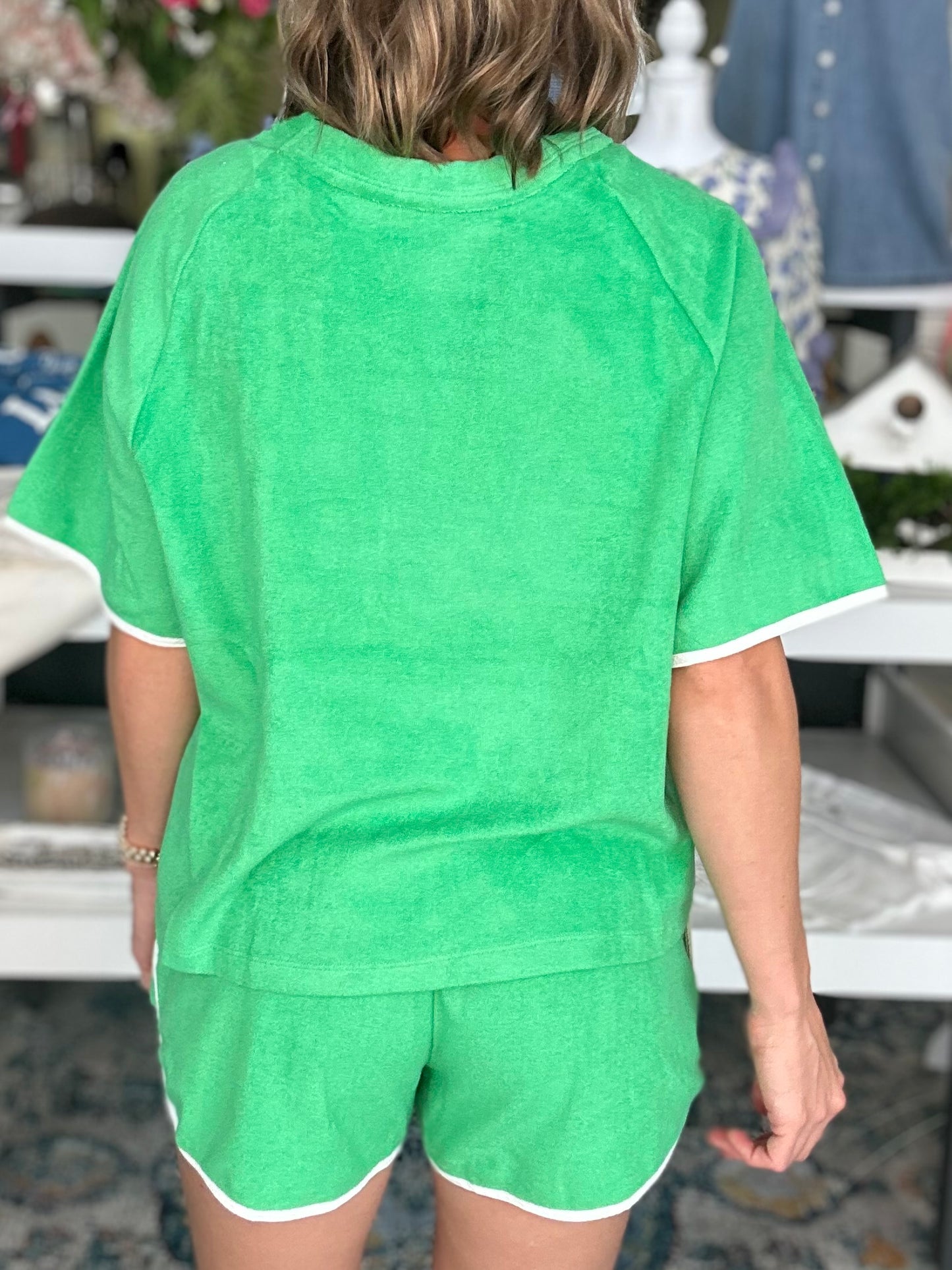 NEW! Summer Dream Shorts Set in Green