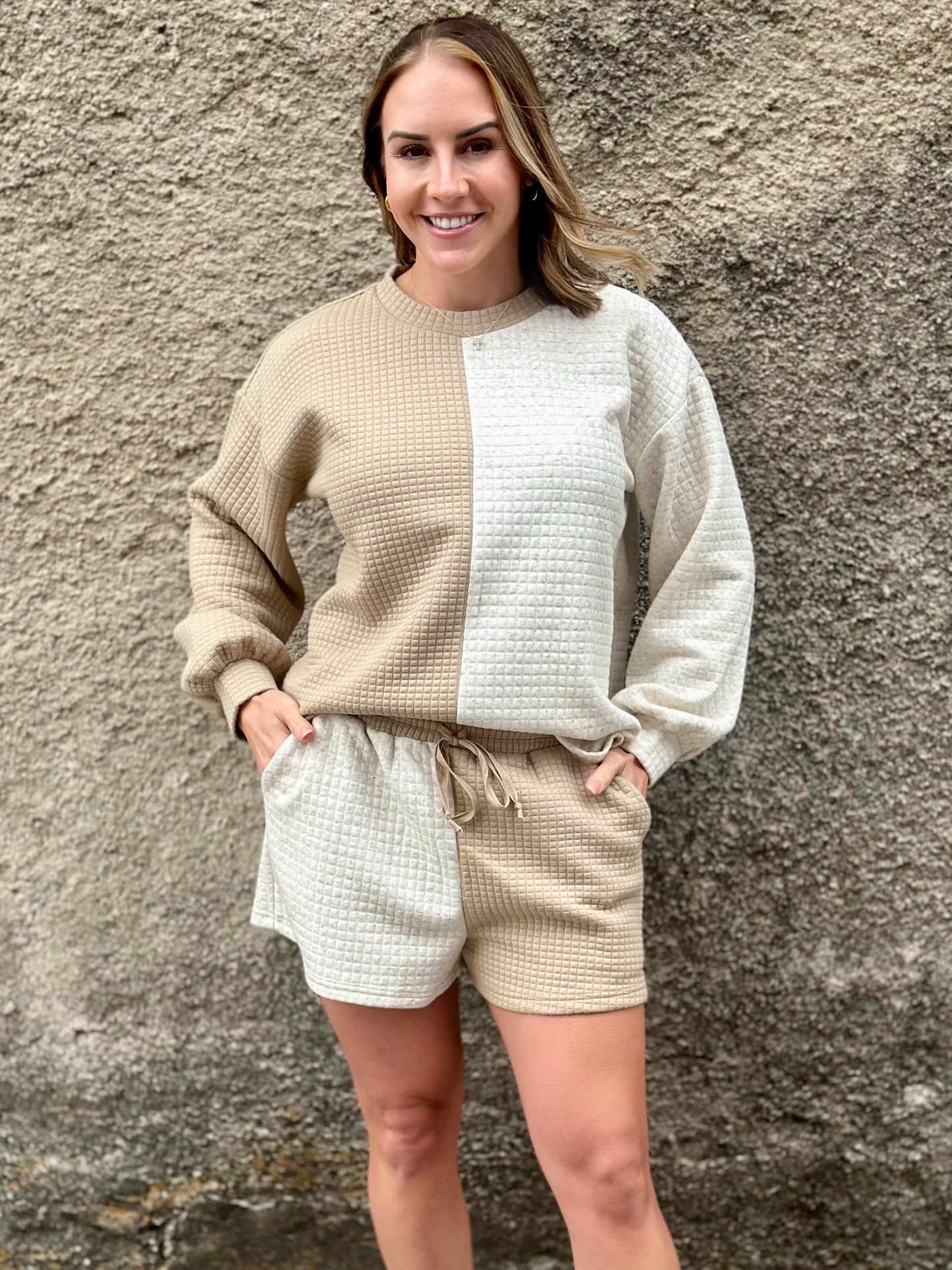 Outfit Of The Day Colorblock Set