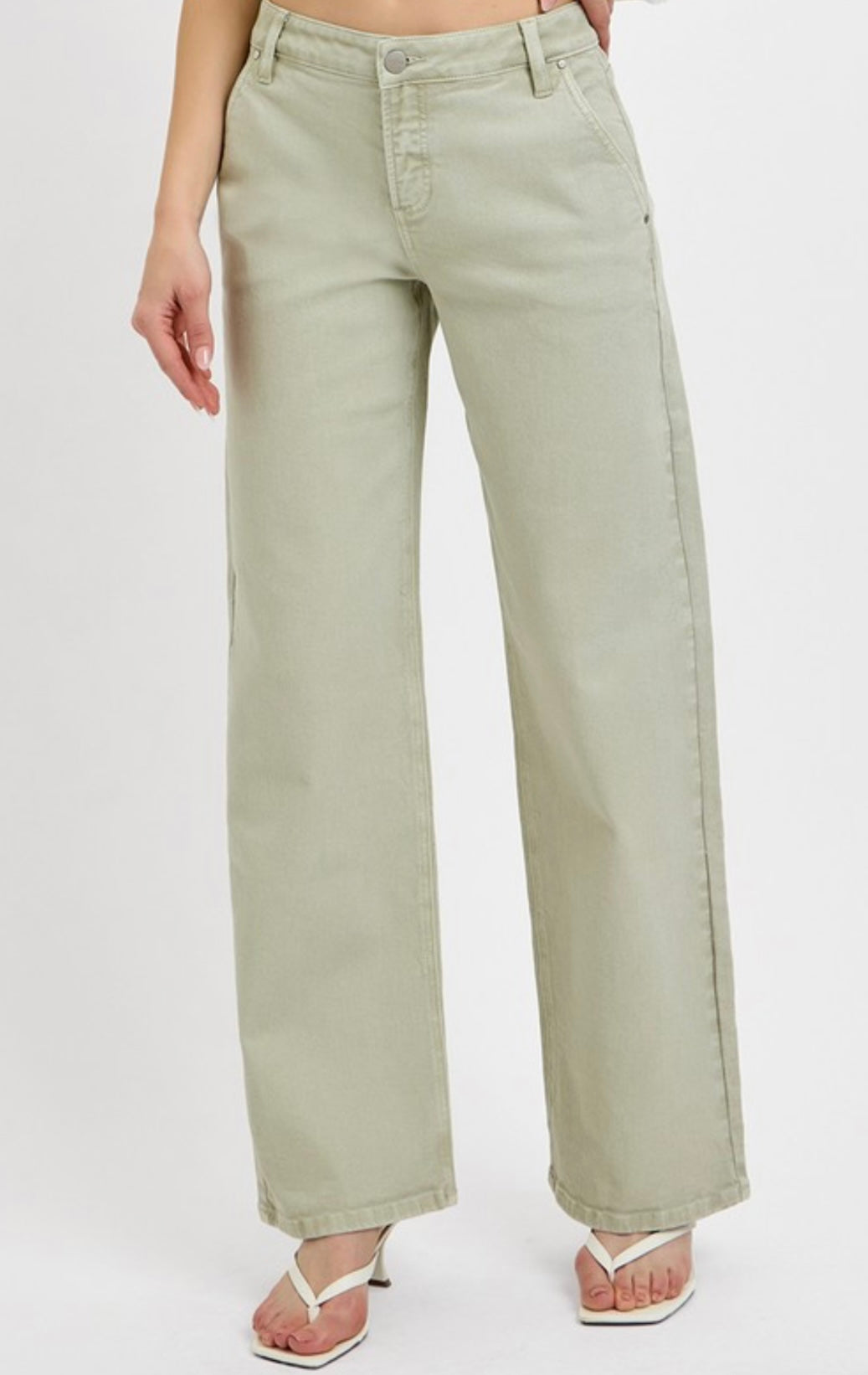 Pistachio Please Jeans by Risen