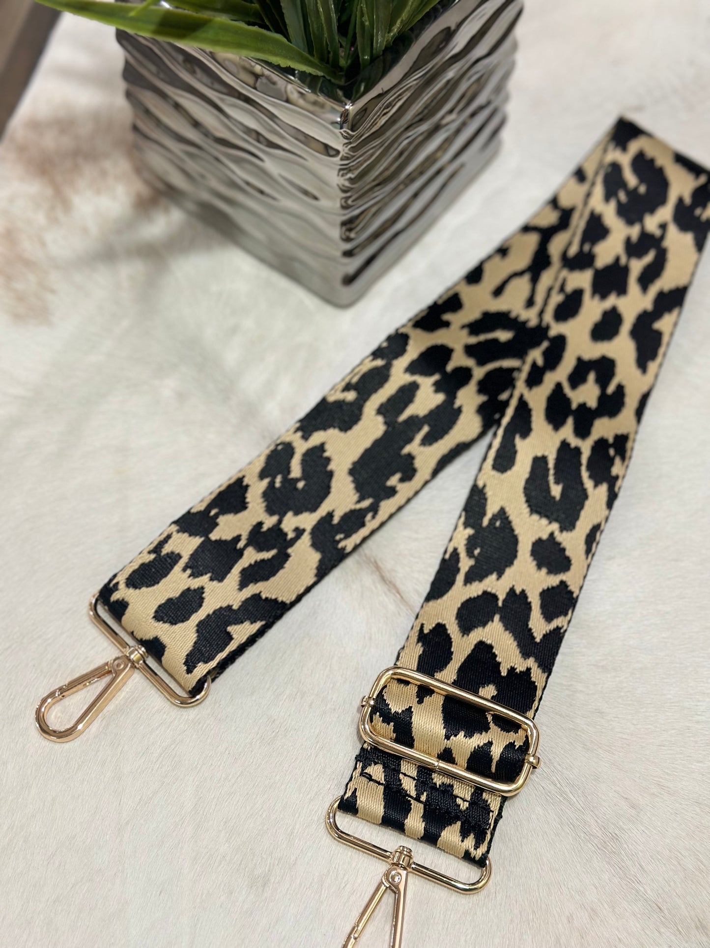 Leopard Purse Straps