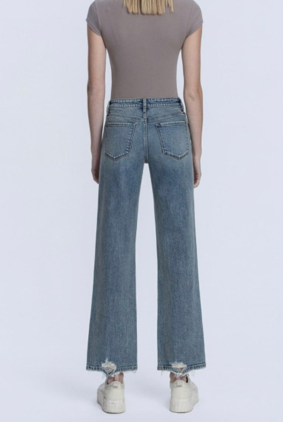 Nila Straight Tinted Jean by Flying Monkey
