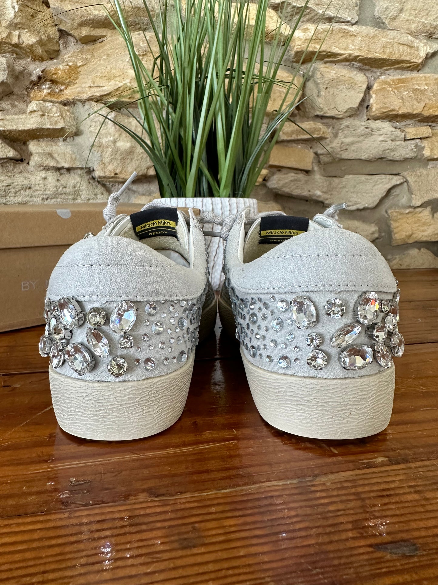 Sparkle and Shine Embellished Sneakers