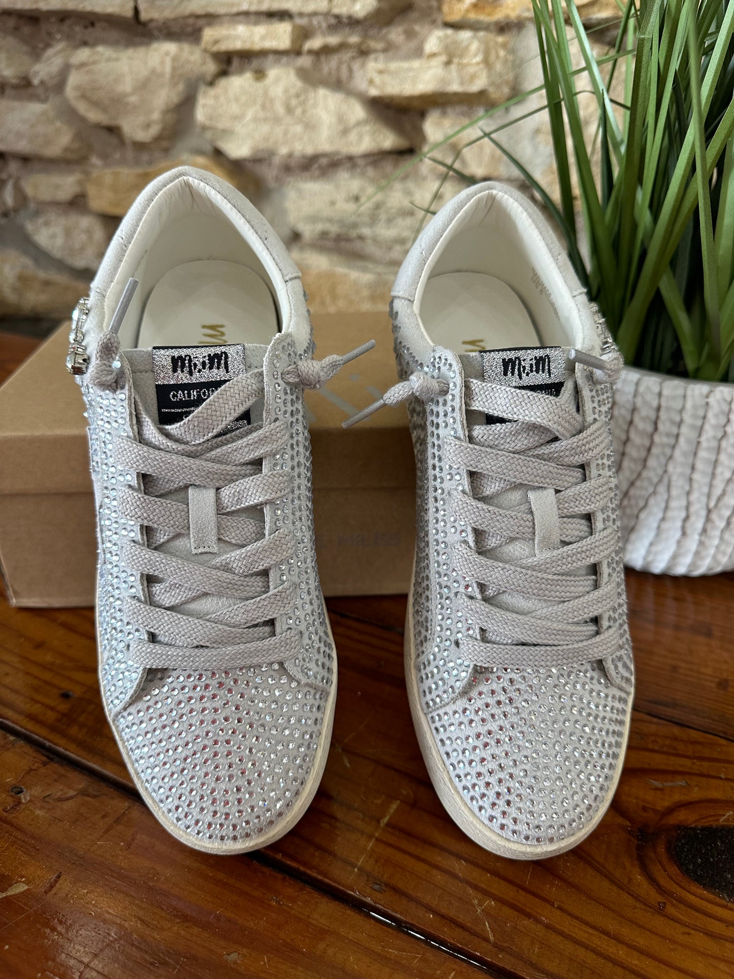 Sparkle and Shine Embellished Sneakers