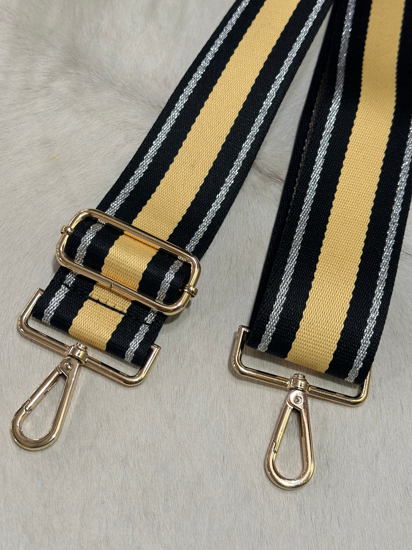 Bold Stripe Purse Stap