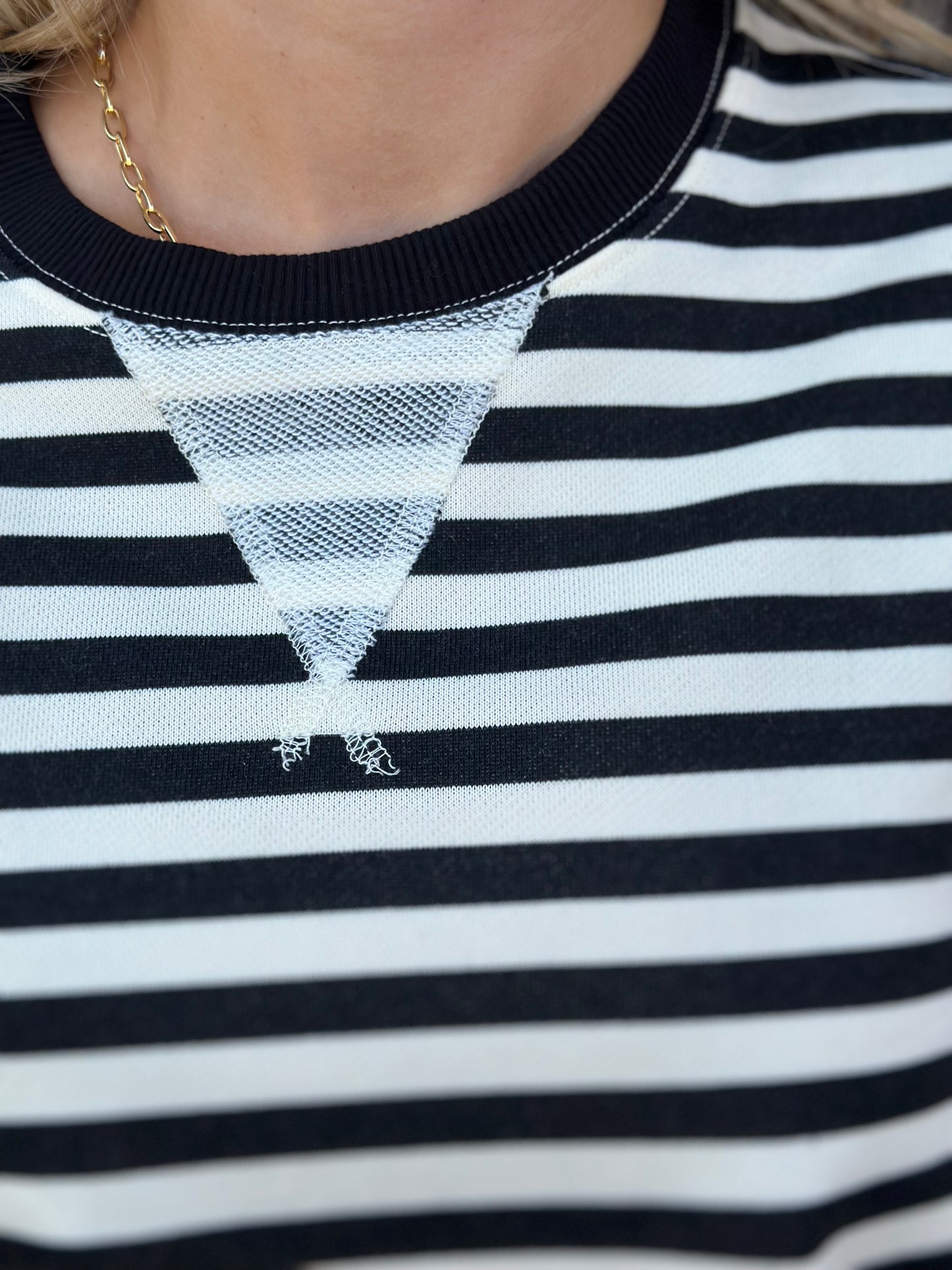 NEW! Effortless Moment Striped Top