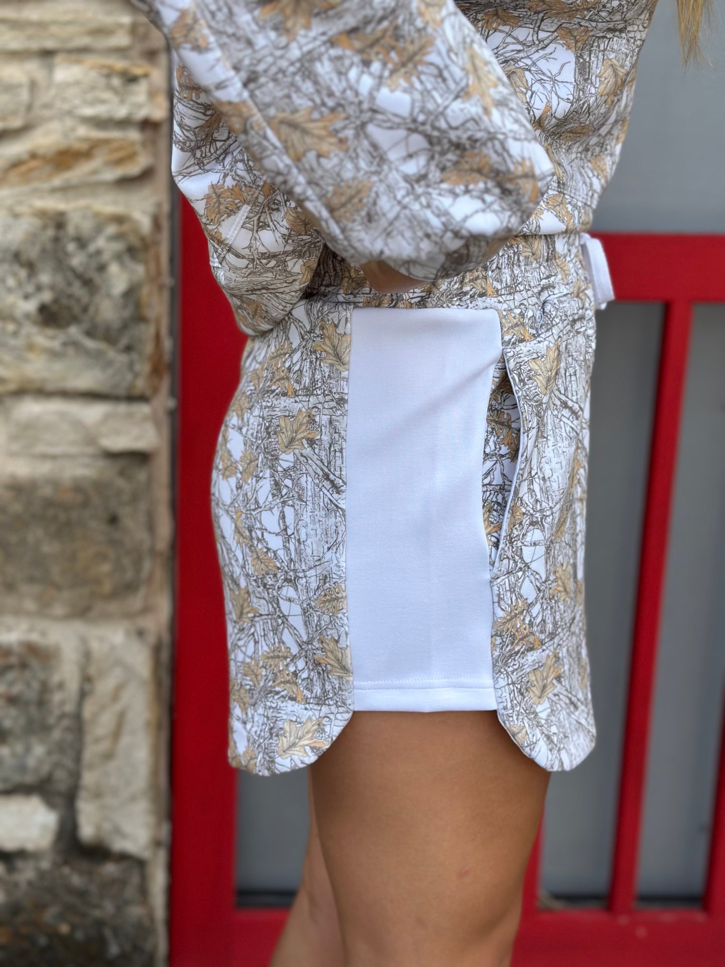 NEW! Cute In Camo Shorts Set