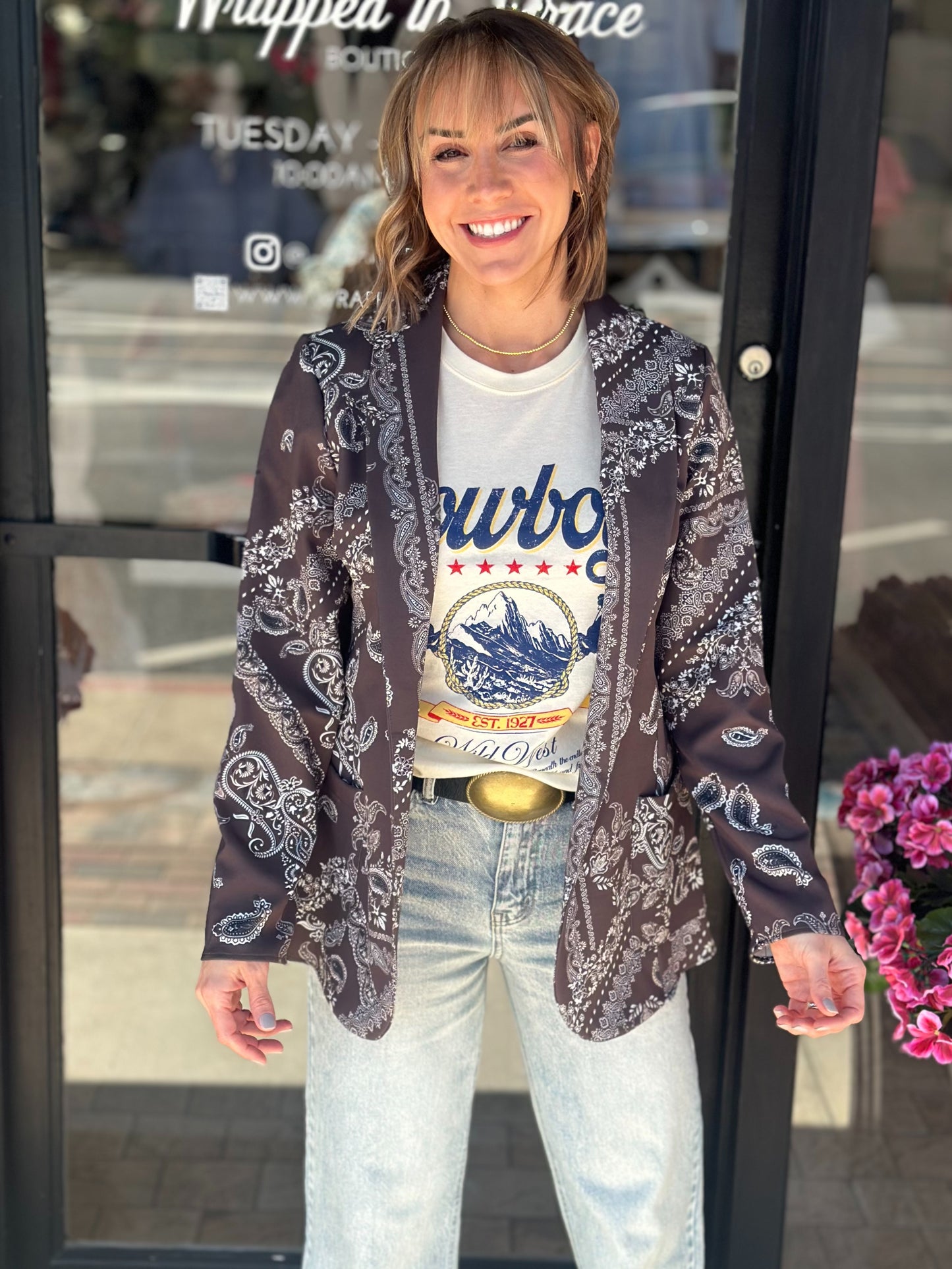 NEW! The Best Bandana Blazer