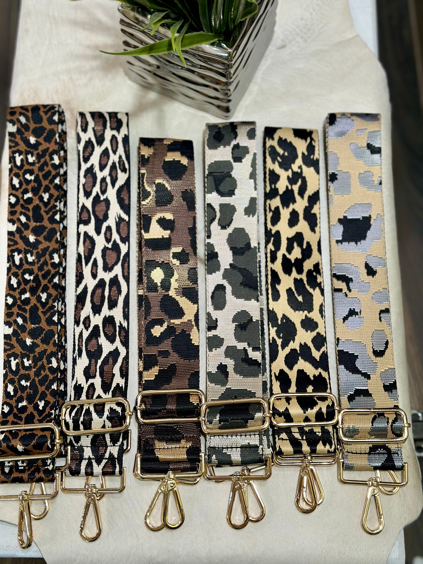 Leopard Purse Straps