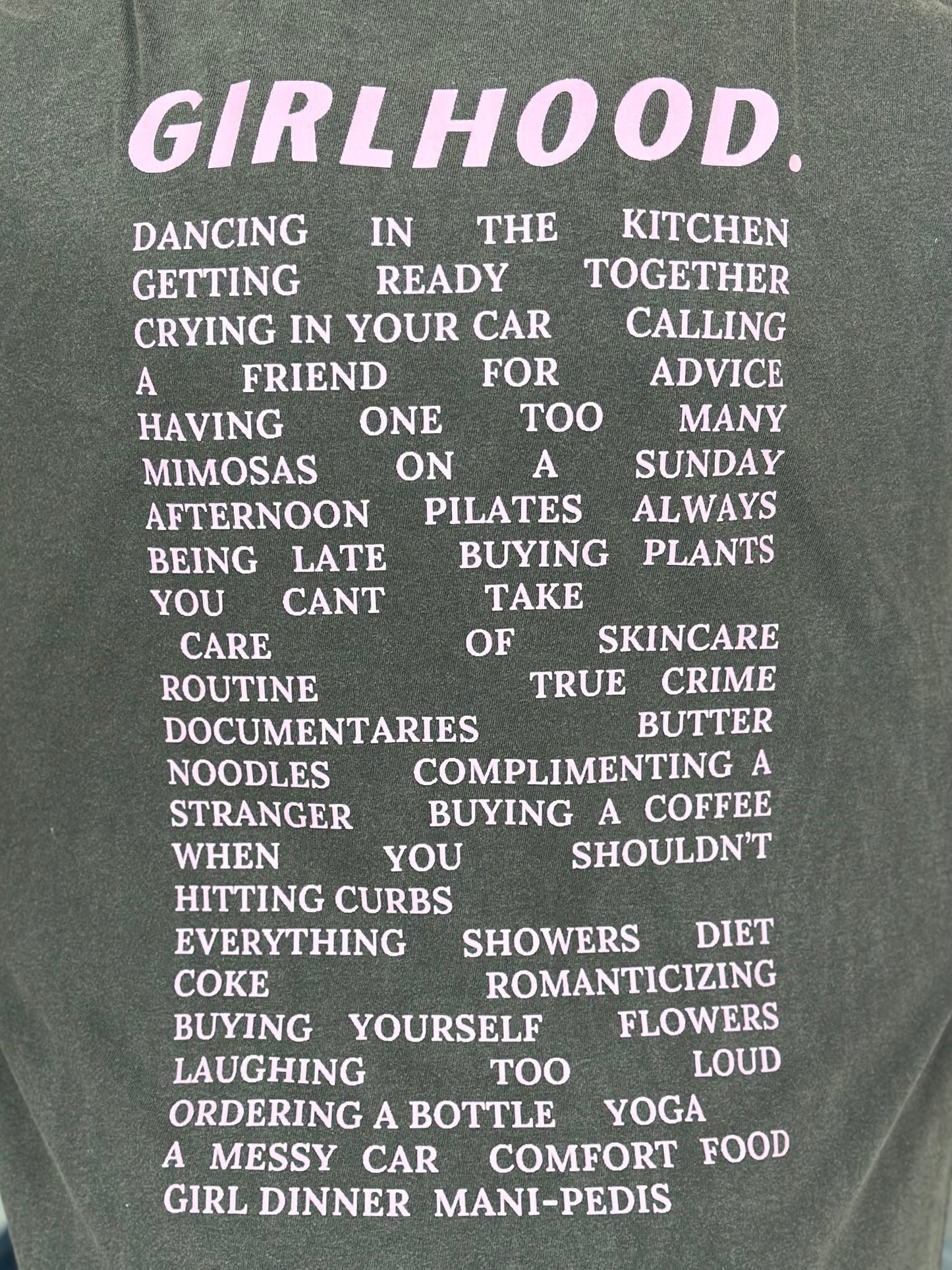 NEW! Girlhood. Tee