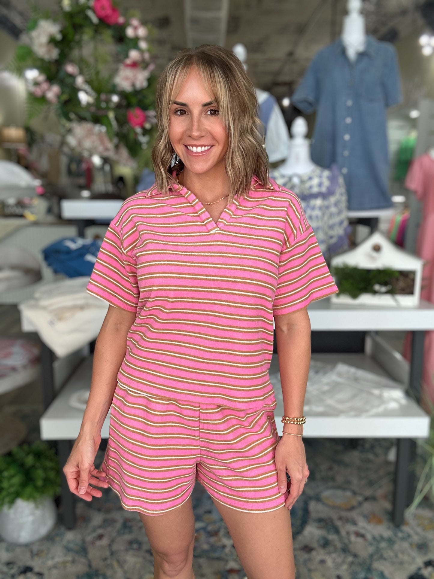 NEW! Summer Vibes Shorts Set