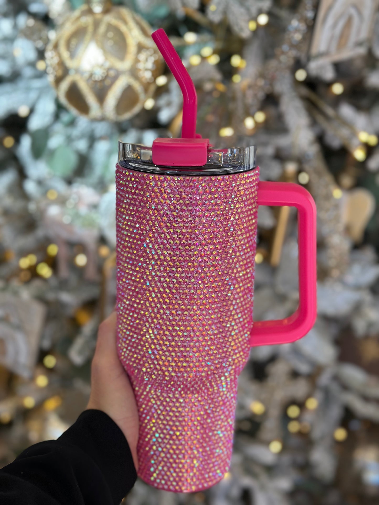 Flashy Hot Pink 40oz Tumbler