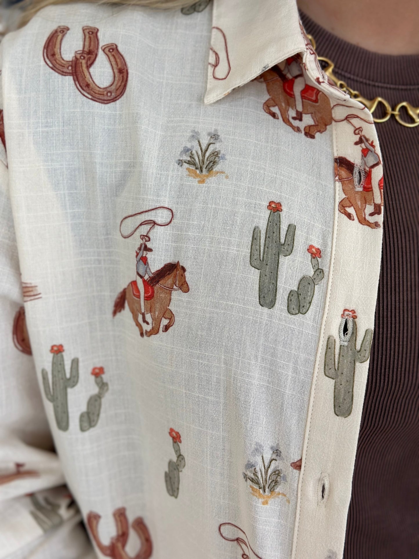 Rope and Ride Western Top