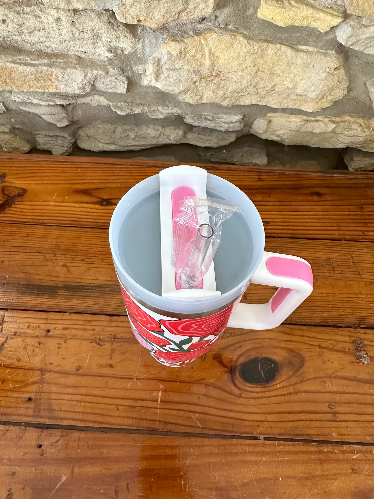 Summer’s Floral Tumbler 40oz cup