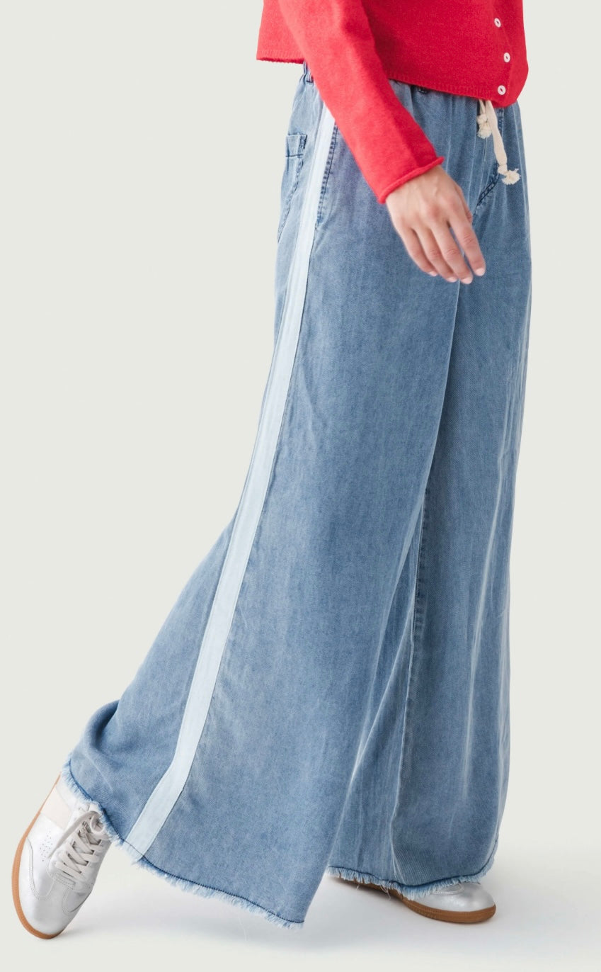 Vintage Havana Drawstring Pant in Denim