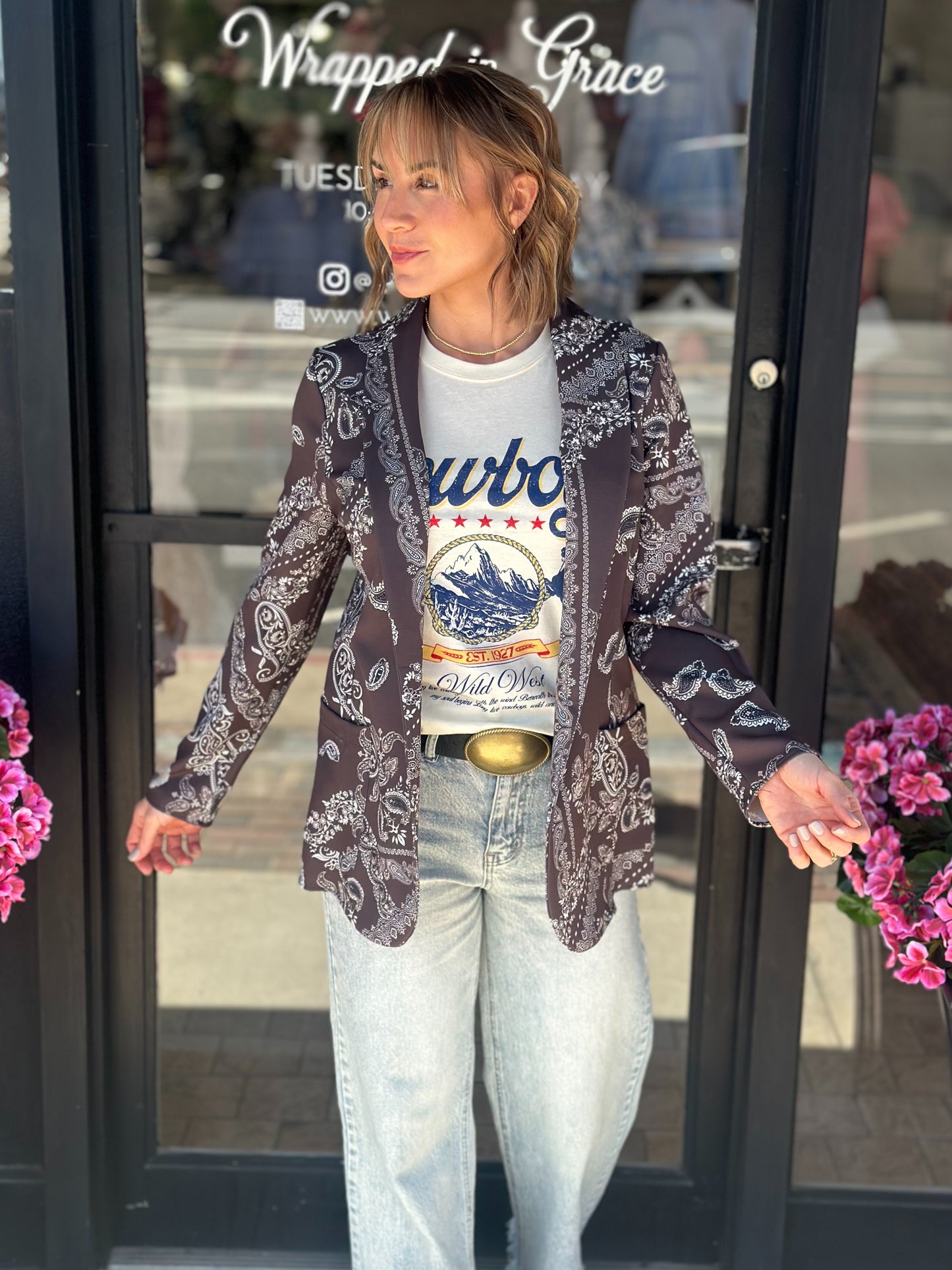 NEW! The Best Bandana Blazer