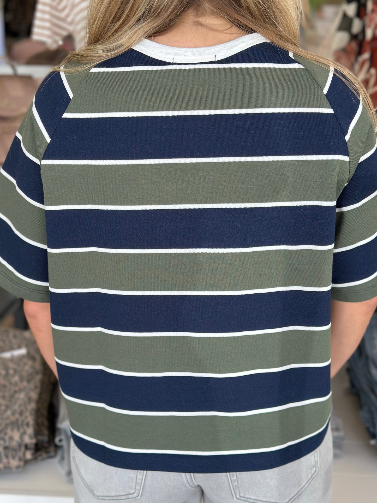 Casual Charm Striped Top