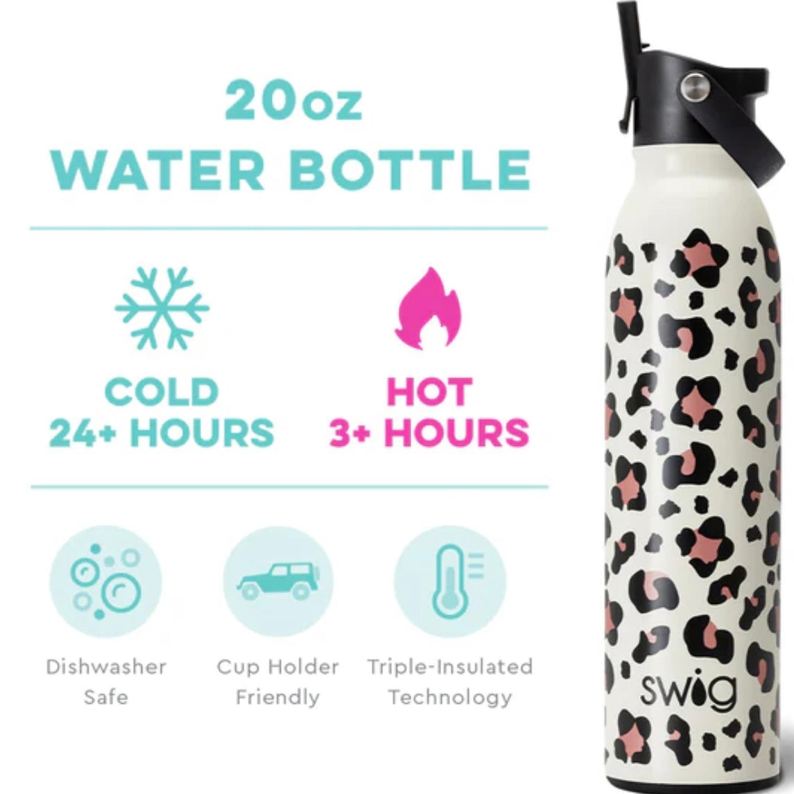 Swig 20oz Flip n' Sip Bottle