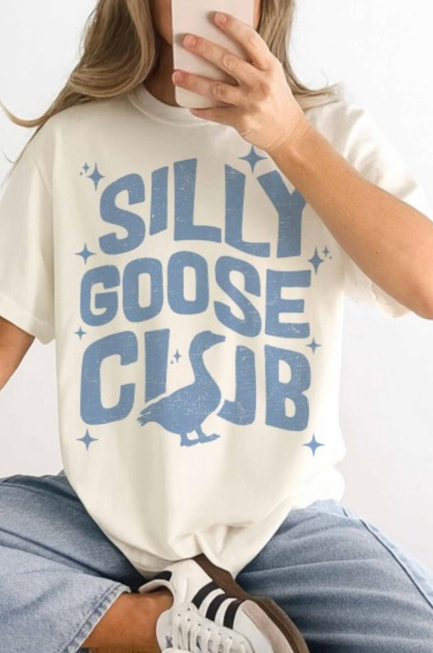 Silly Goose Club Oversized Tee