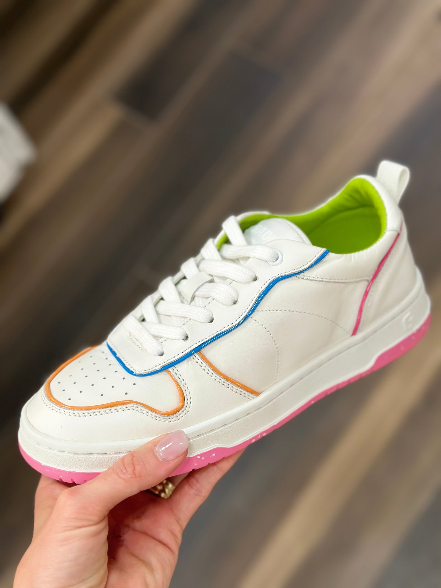 Vintage Havana Taylor sneakers in white/multi color/stitch