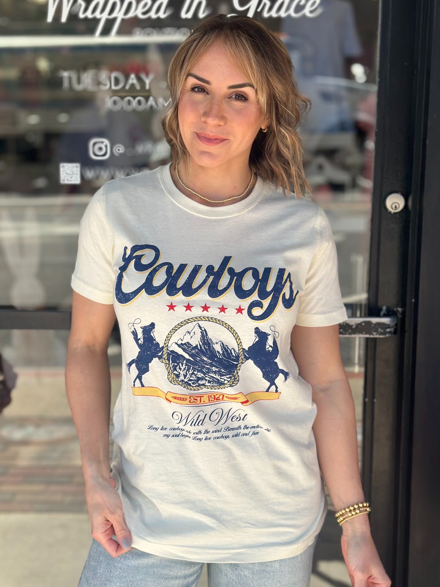 NEW! Cowboys Wild West Tee