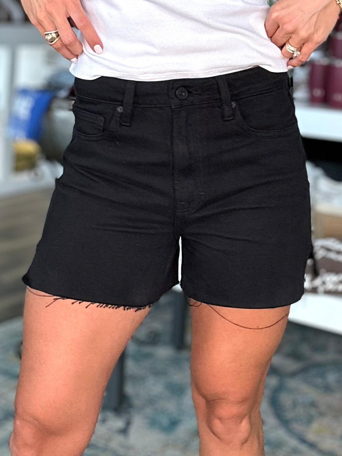 Z2024 Hidden Sofie Bree HR mom shorts in black