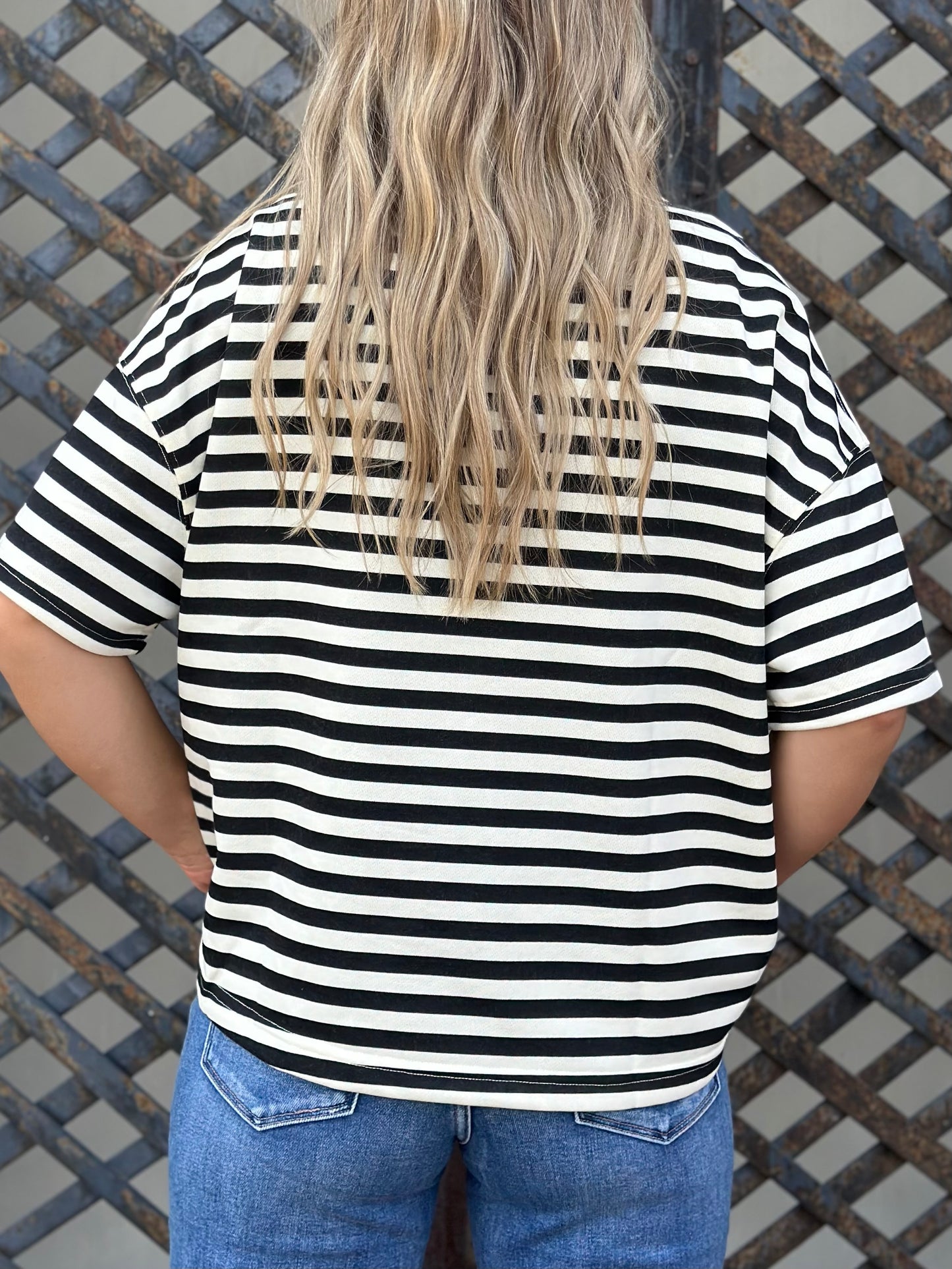 NEW! Effortless Moment Striped Top