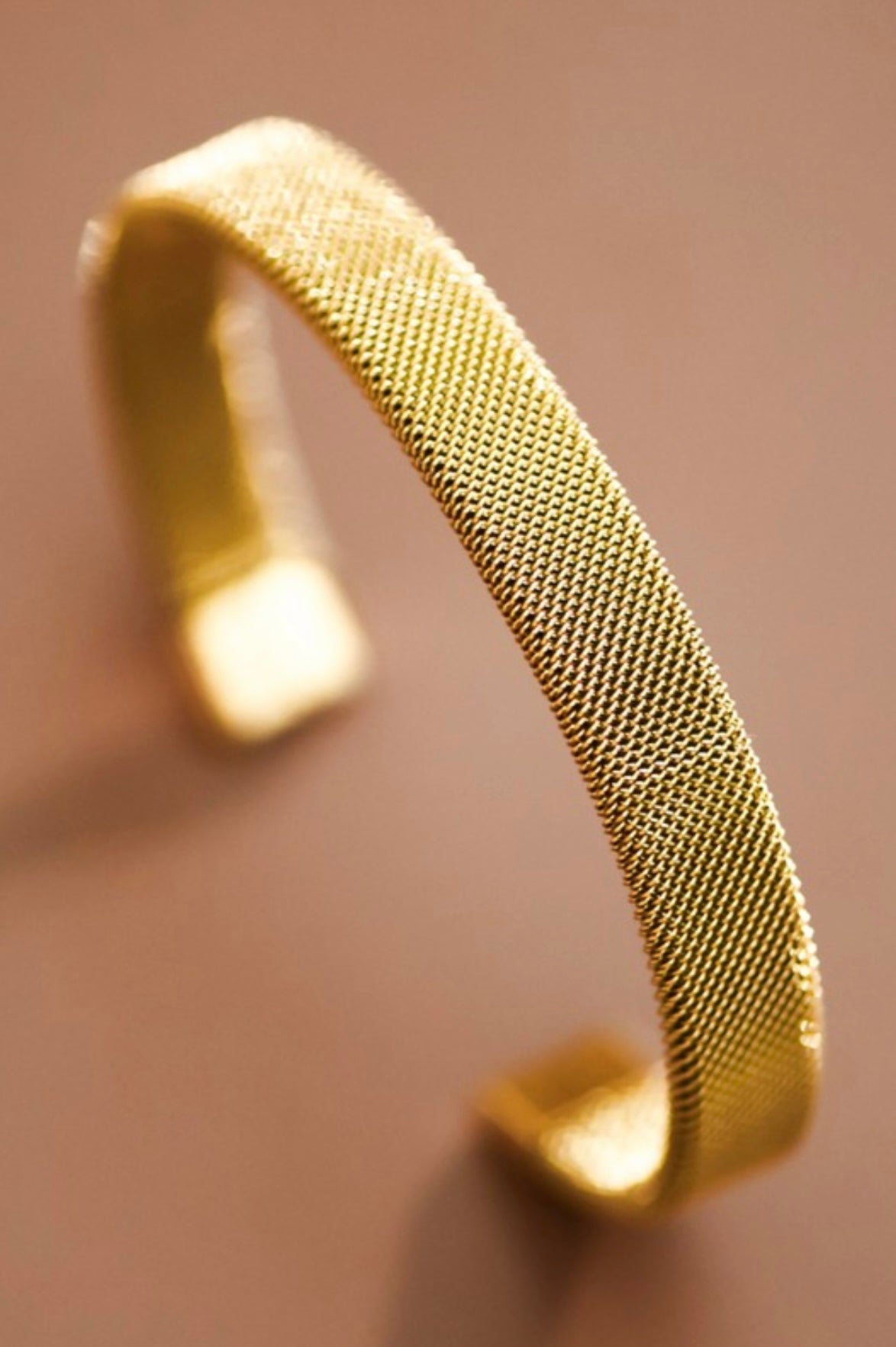 Gold Cuff Bangle