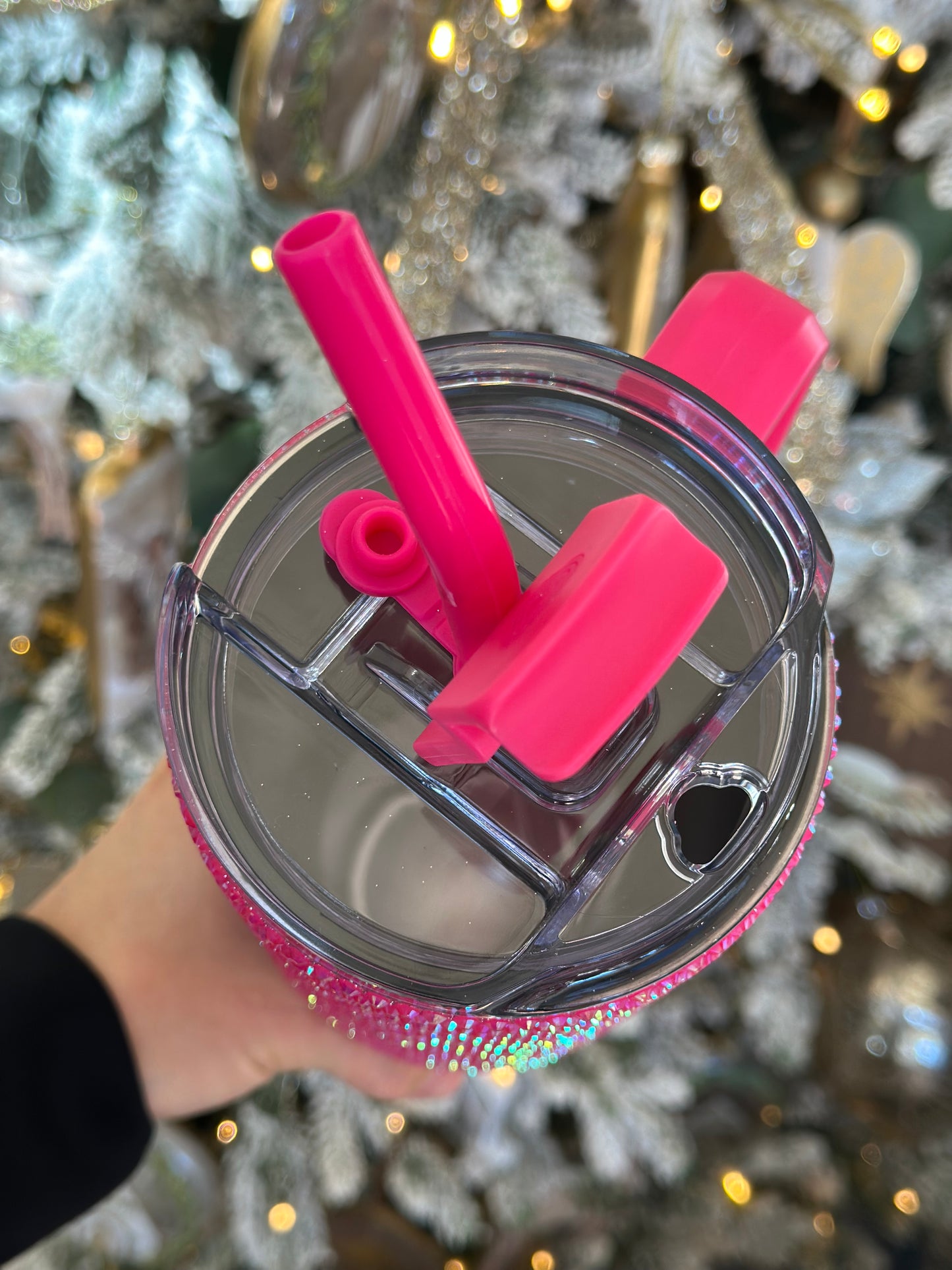 Flashy Hot Pink 40oz Tumbler