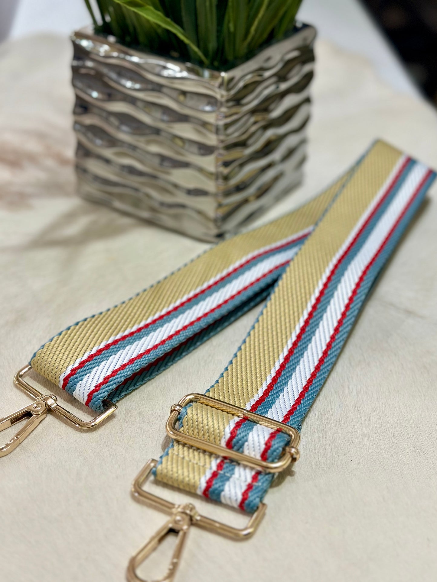 Keep it Casual Stripe Purse Strap