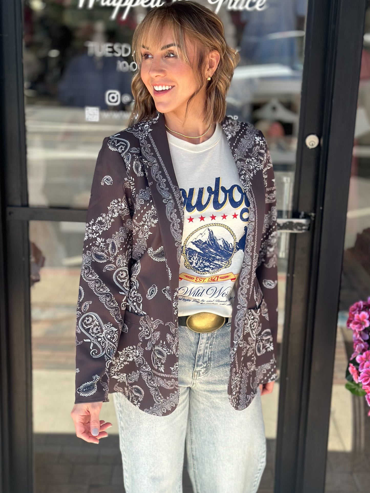 NEW! Cowboys Wild West Tee
