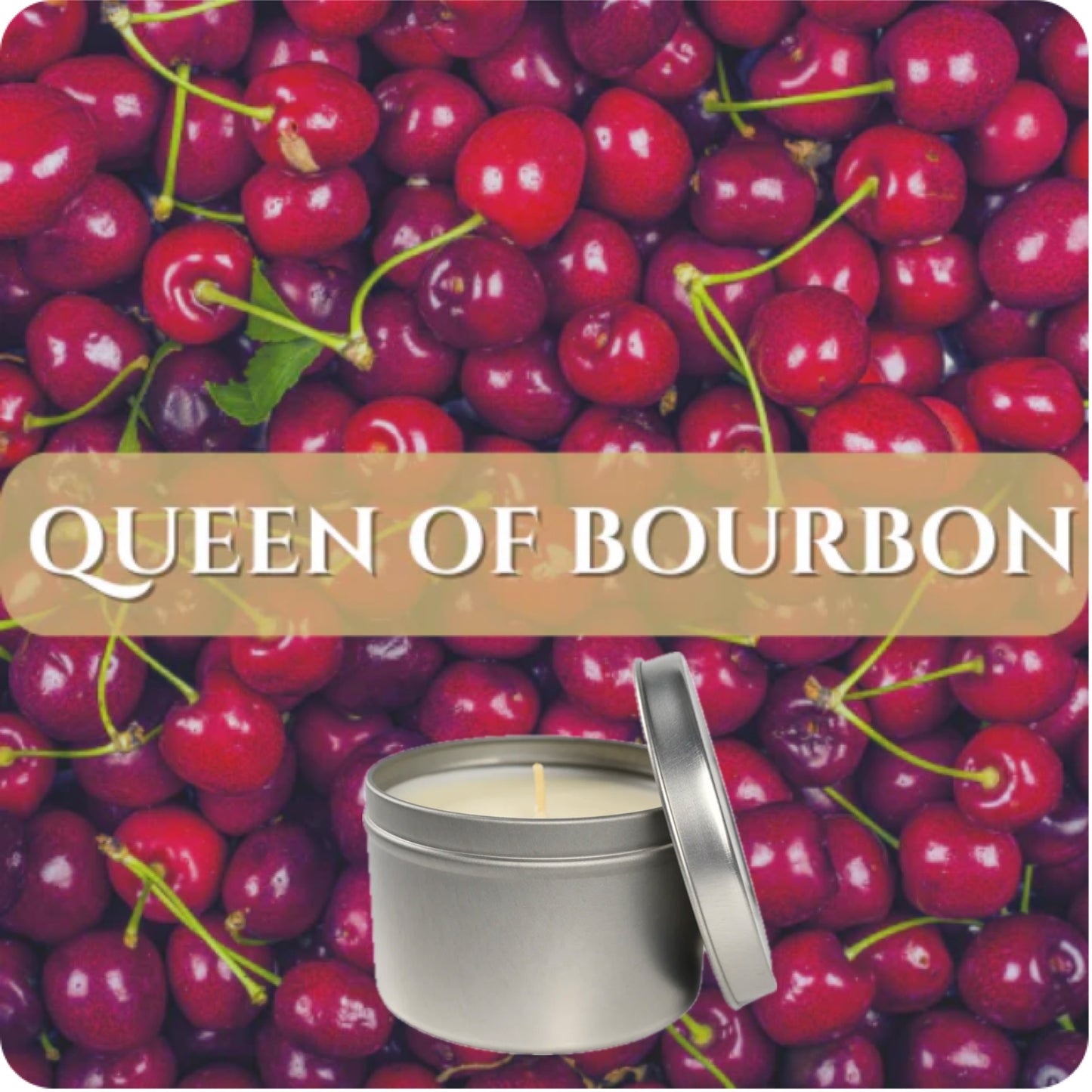 Bourbon Royalty: Travel Tin 8oz Candle