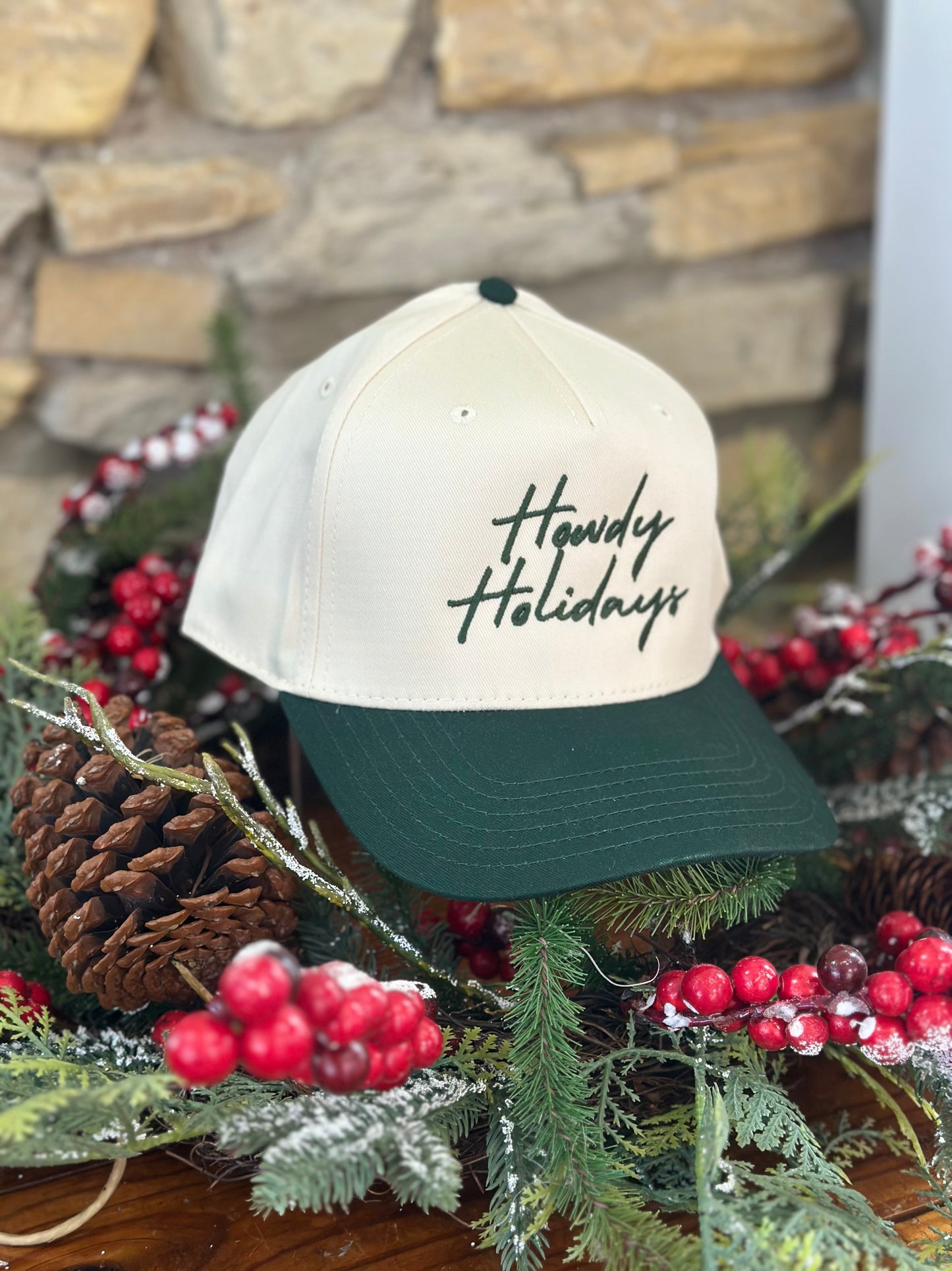 Howdy Holidays Cap