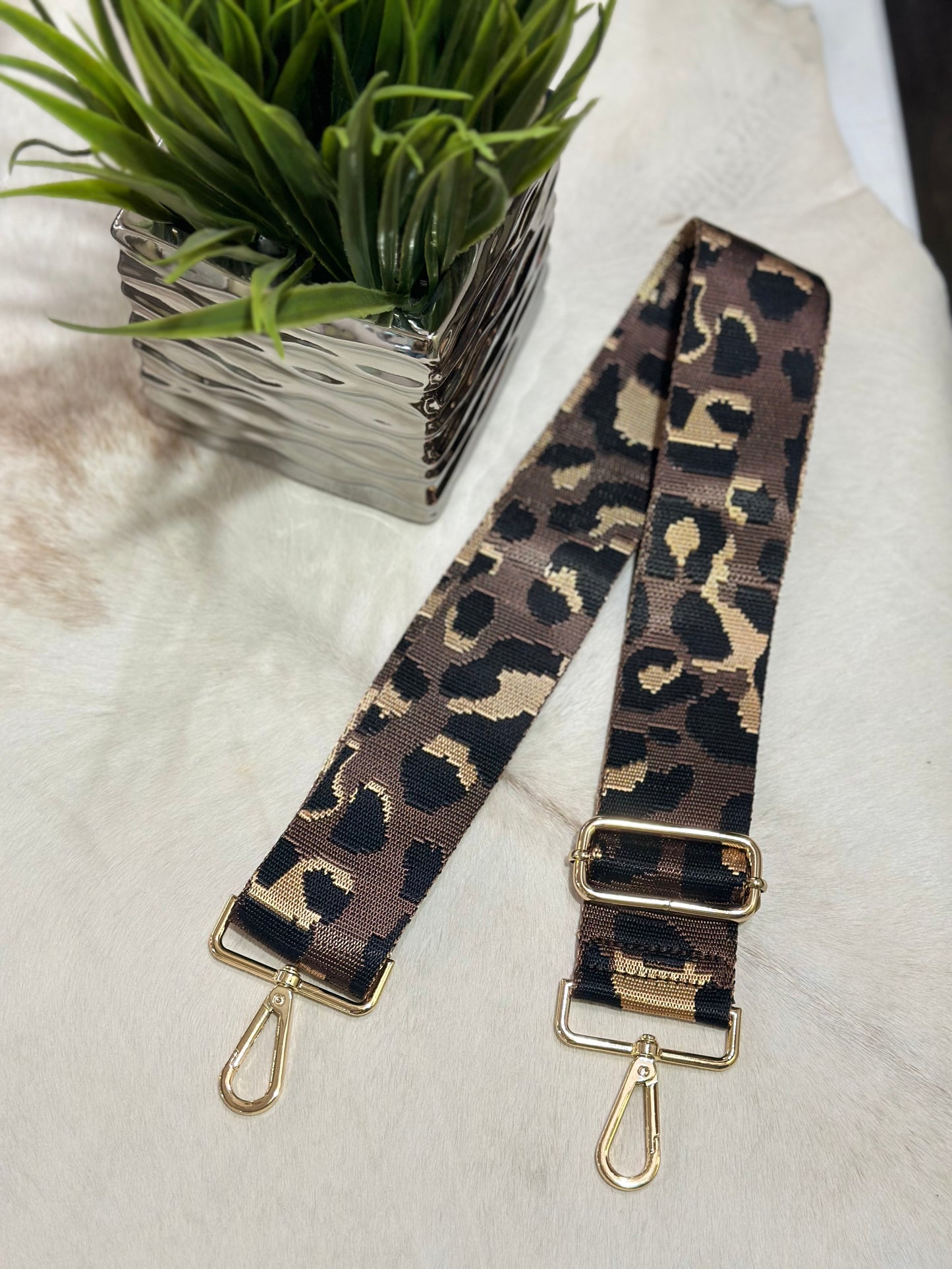 Leopard Purse Straps