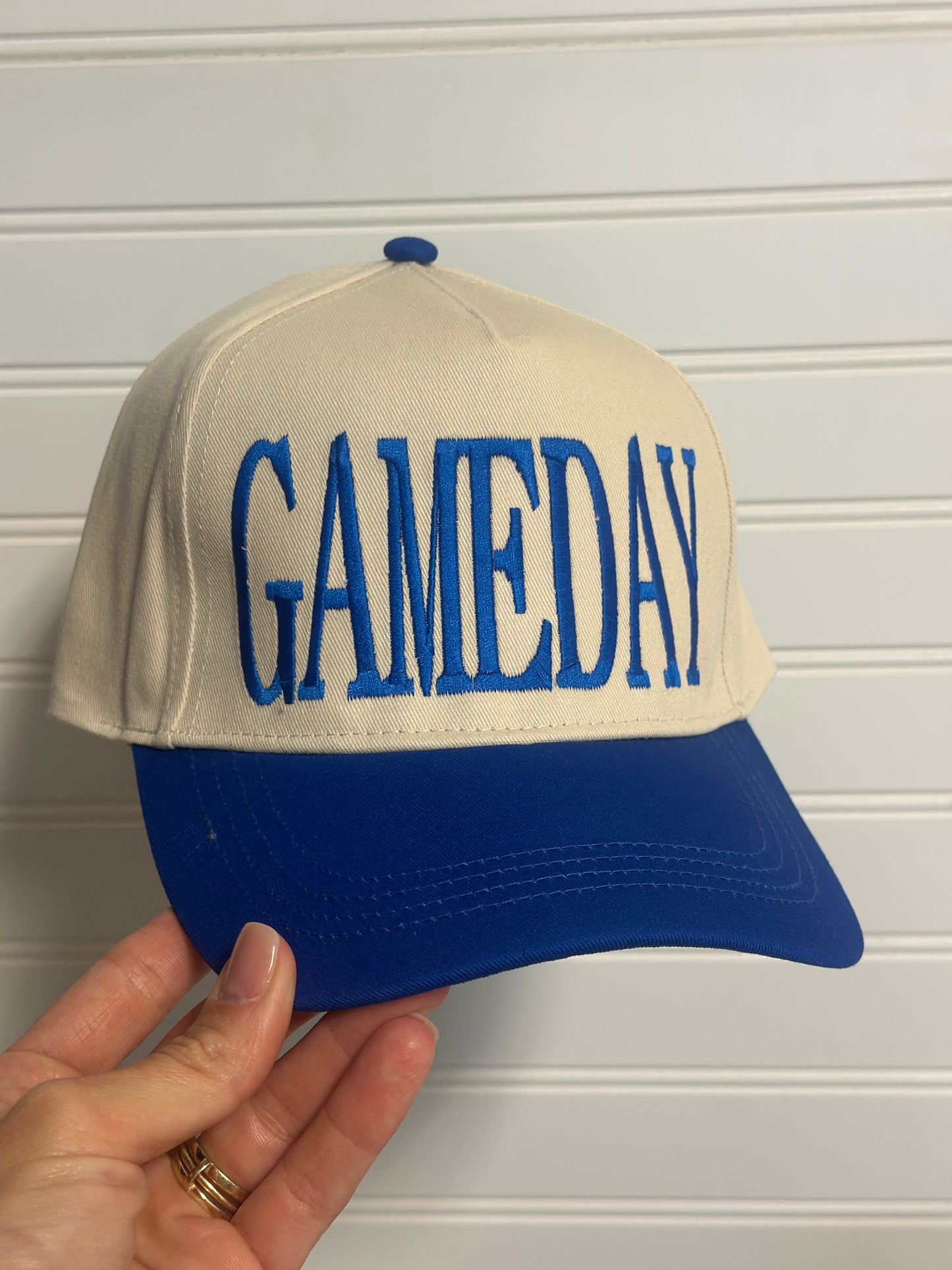 Gameday Royal Embroidered Cap