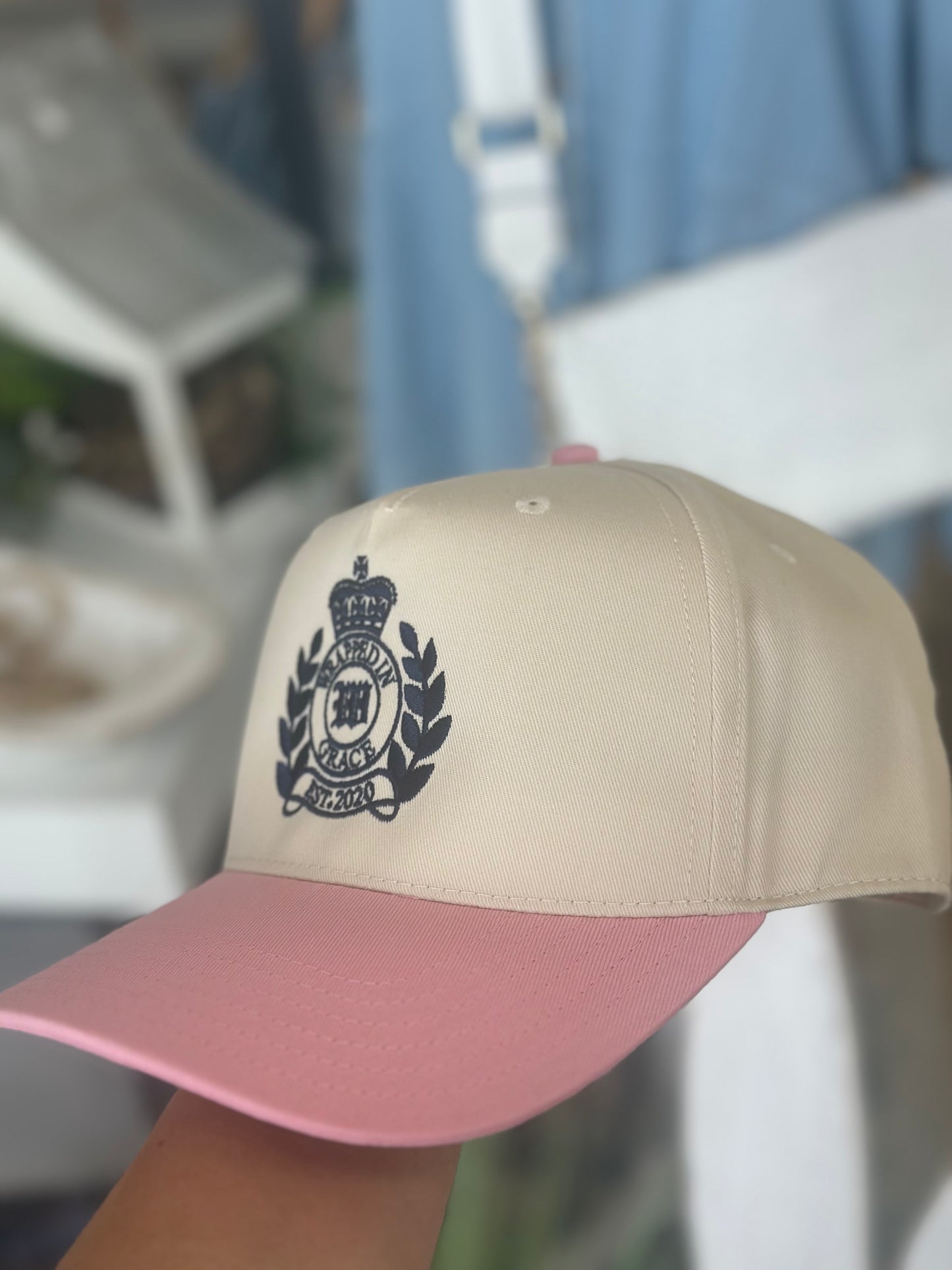 Wrapped In Grace EST. 2020 Vintage Cap