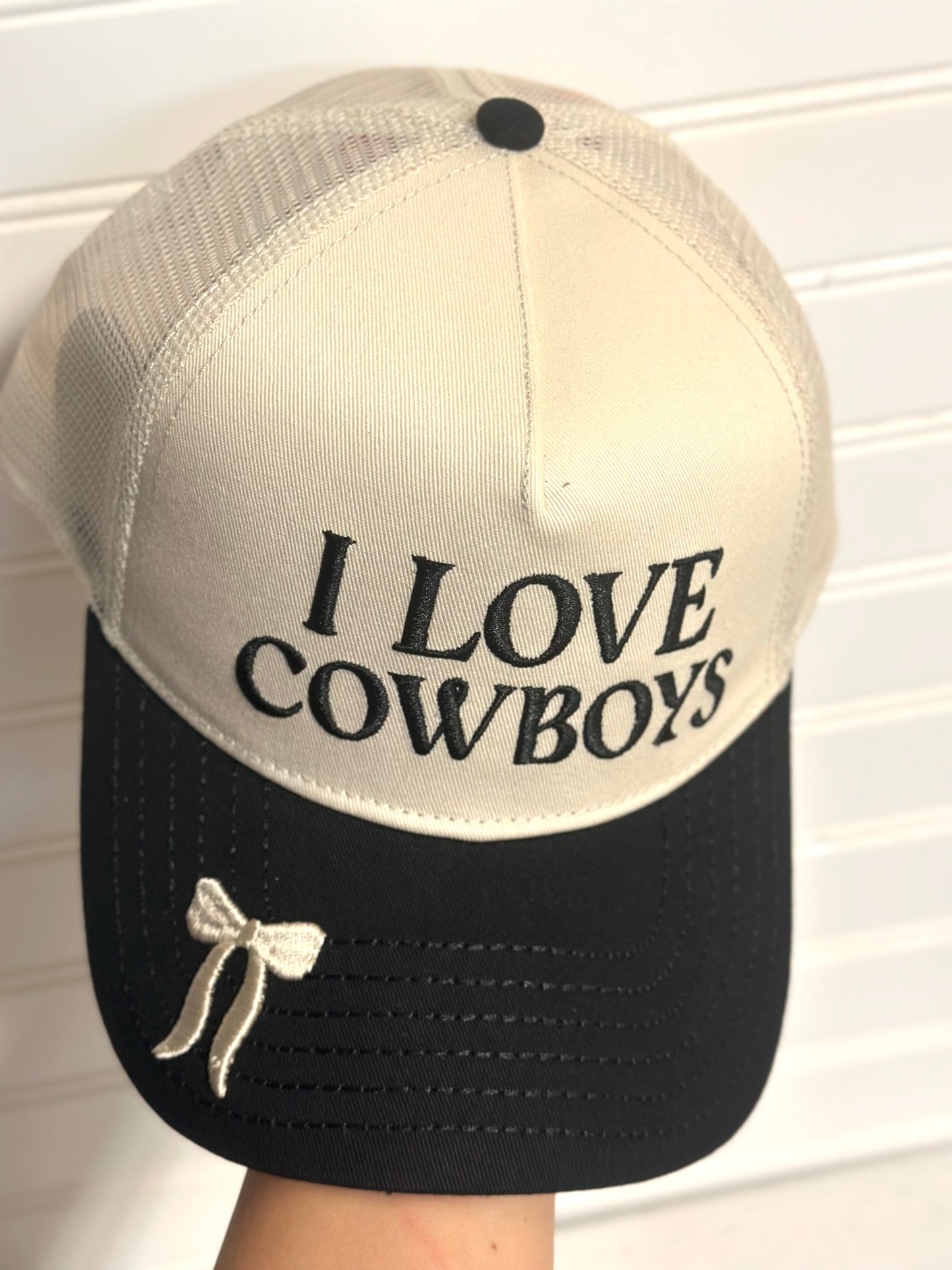 I Love Cowboys Vintage Cap