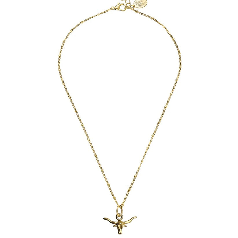 Susan Shaw Longhorn Dainty Necklace