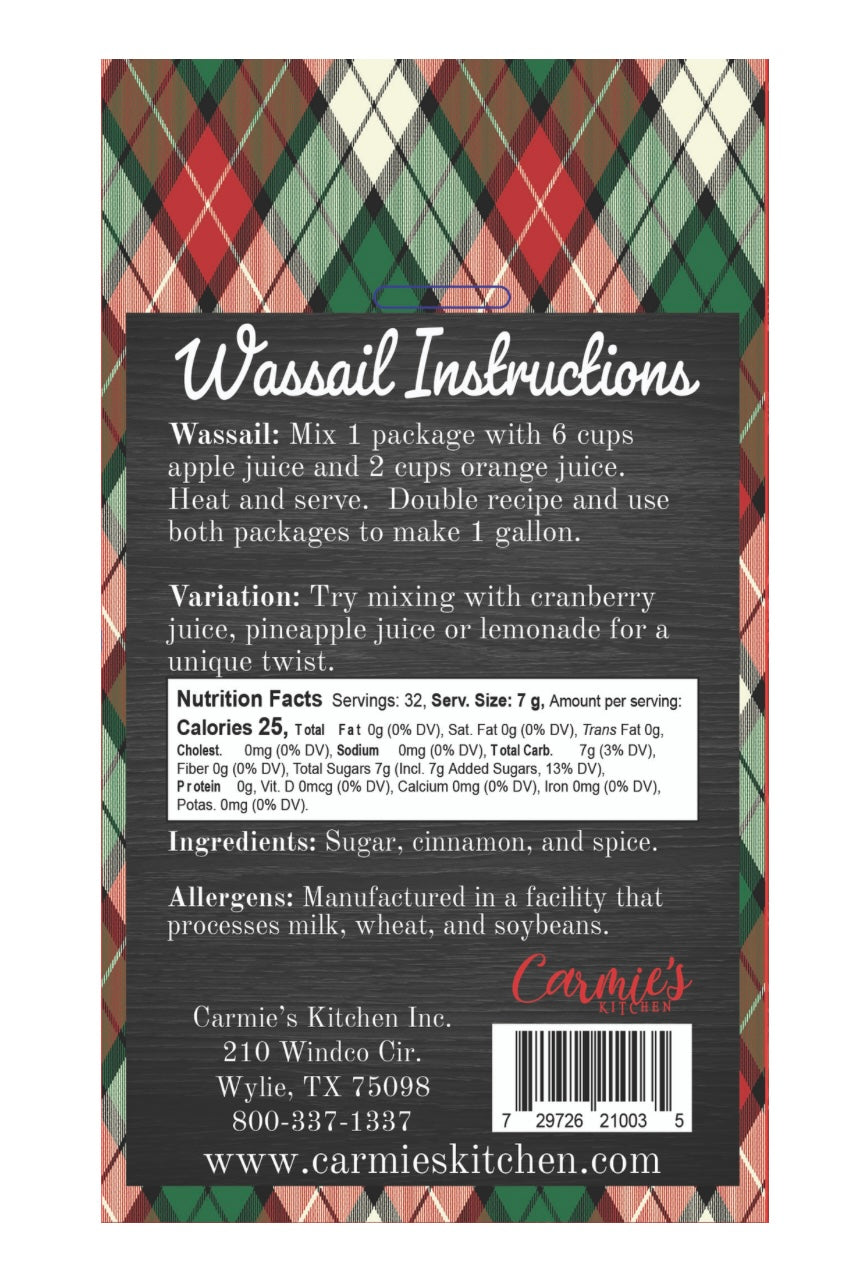 Holiday Wassail Mix