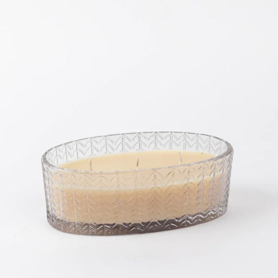 Sweet Grace Chic in Chevron Candle